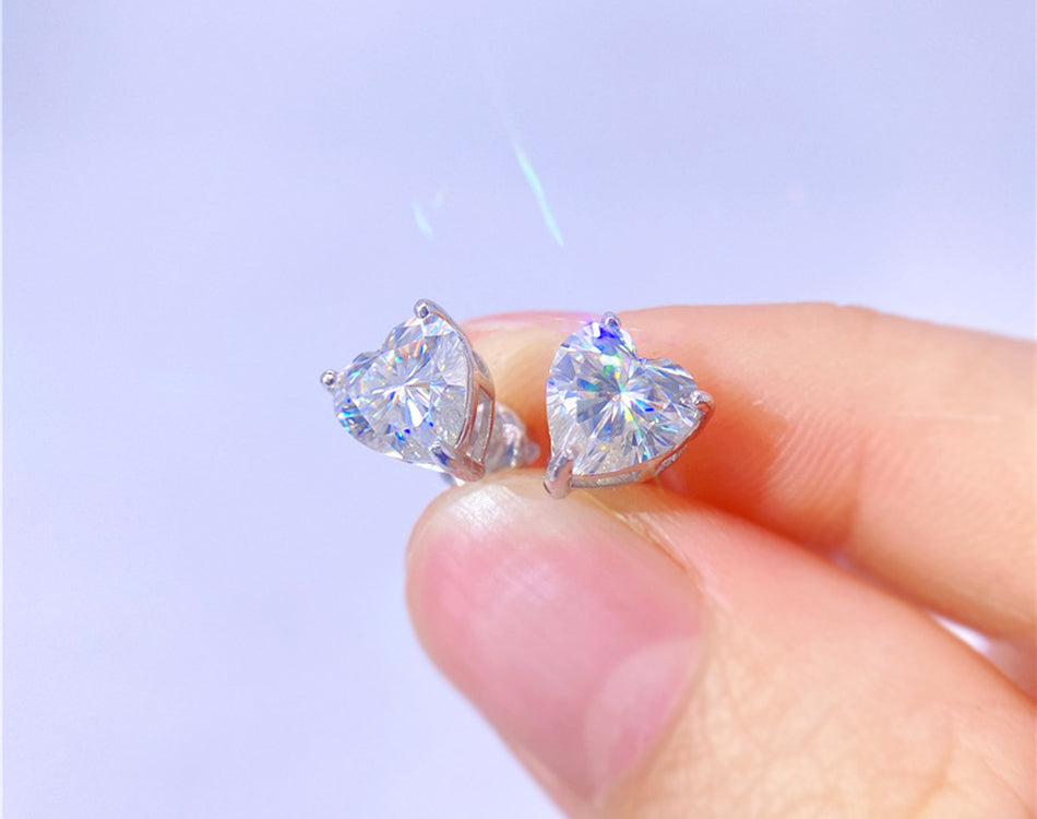 Aros de Plata 925 Bañados en Oro de 14K y Cristales Austriacos de 0.5ct. Tamaño 5mm x5mm