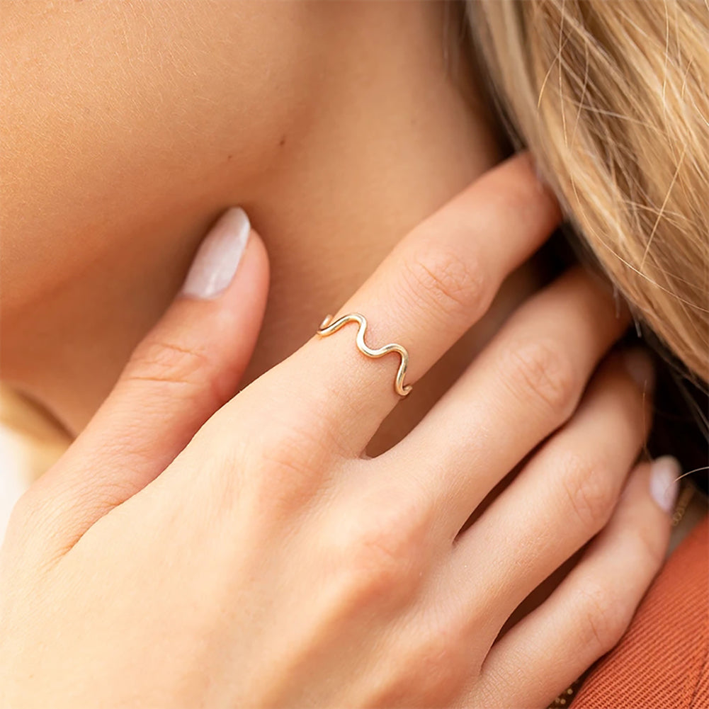 Anillo Plata Italiana 925 Rodinado. Ajustable