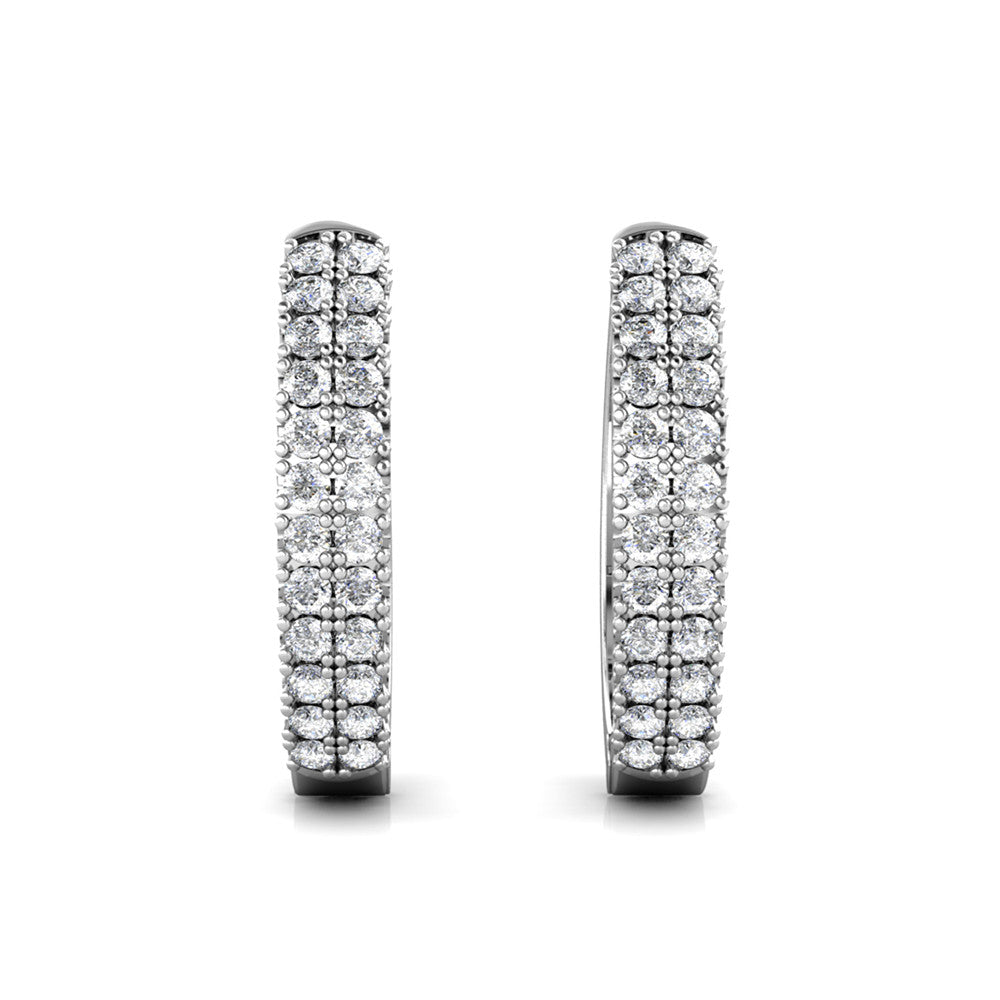 Aros Taygeta Plata 925 con Moissanita de 0.01 Quilates