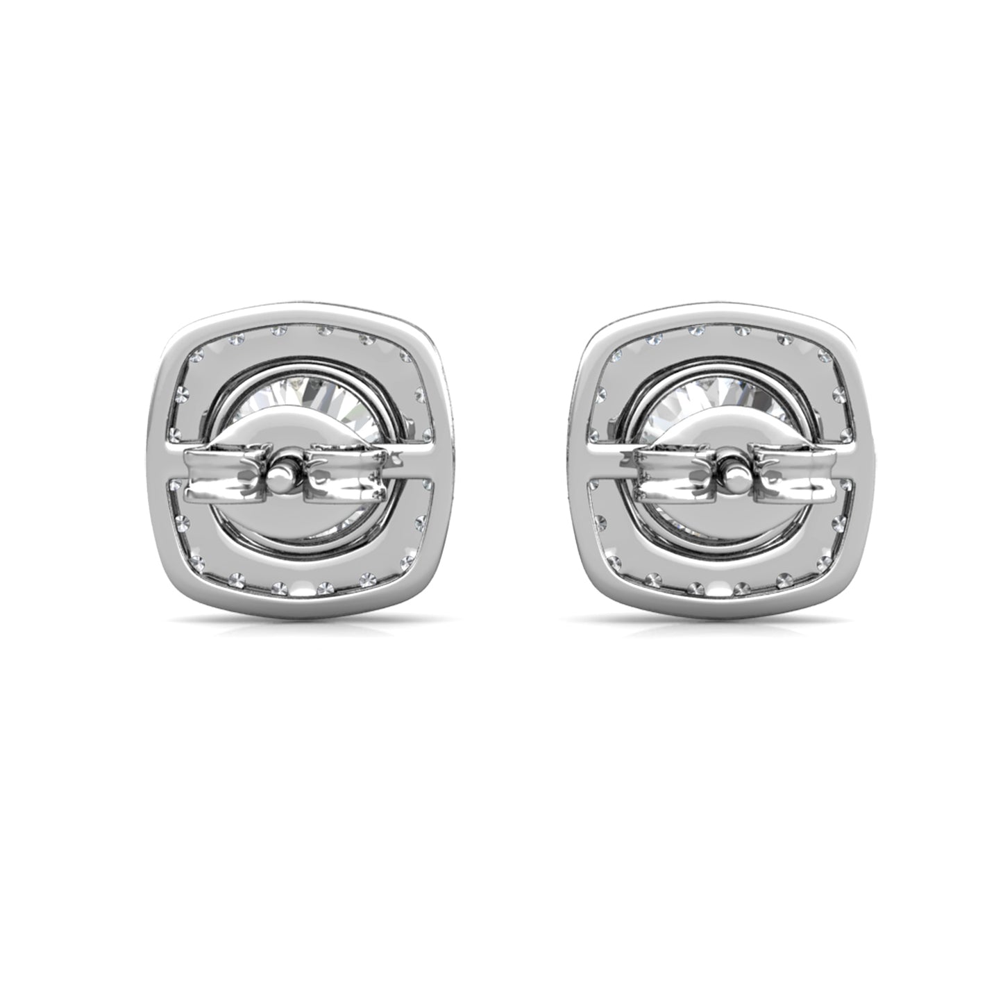 Aros Couronne Australis B Plata 925 con Moissanita de 0.5 Quilates