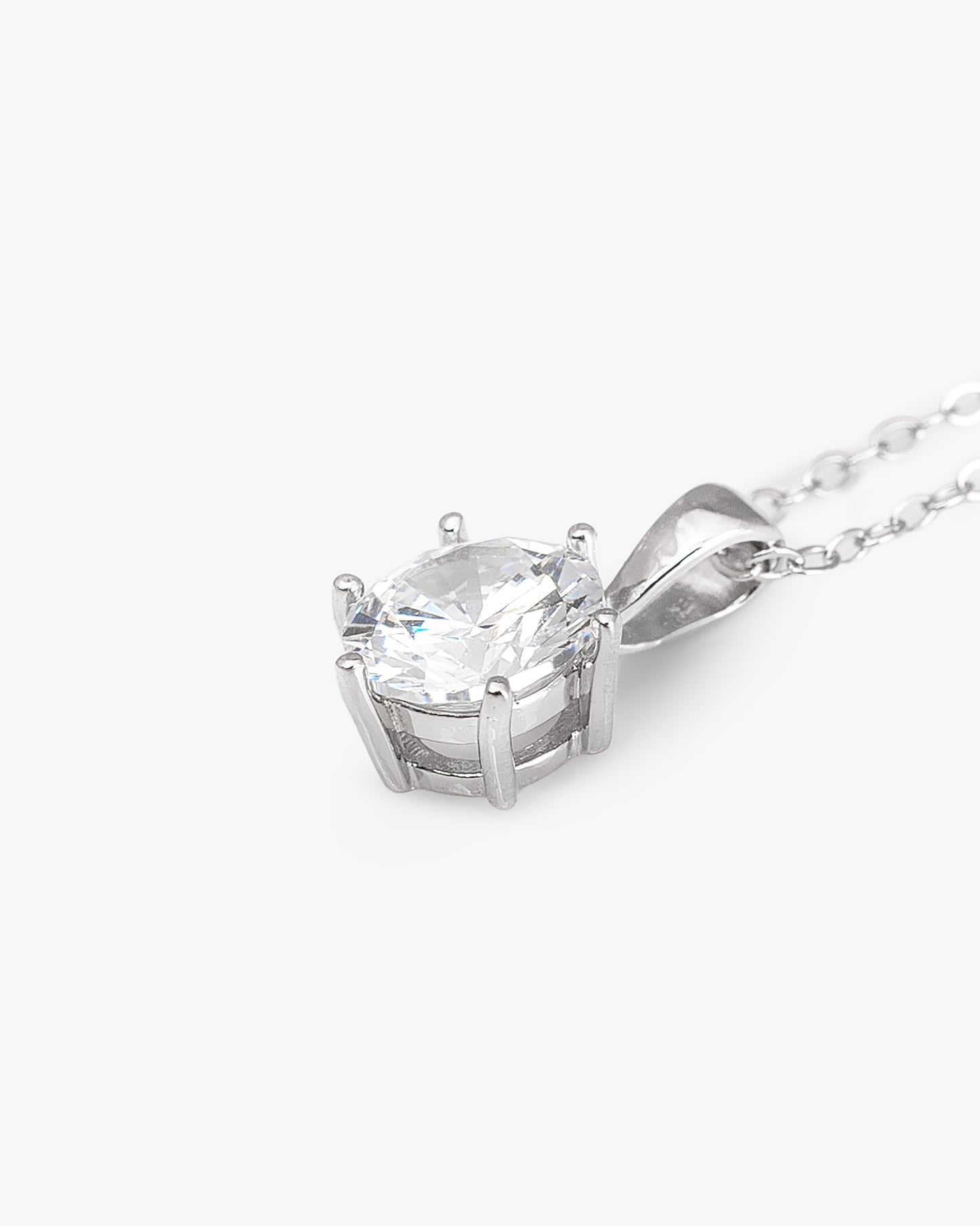 Colgante Charlotte Plata 925 Cristal Swarovski