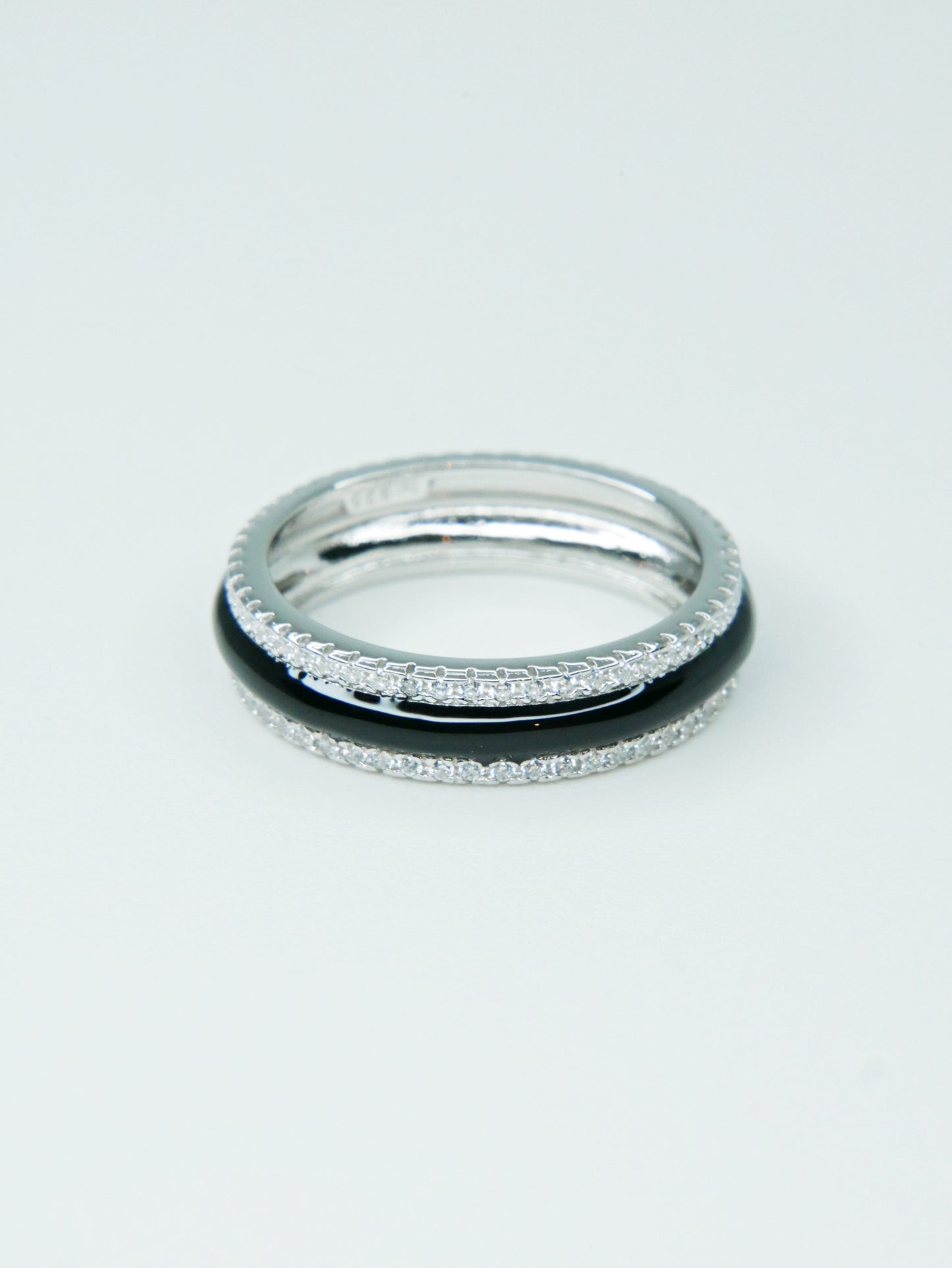 Anillo Plata Italiana 925 Rodinada