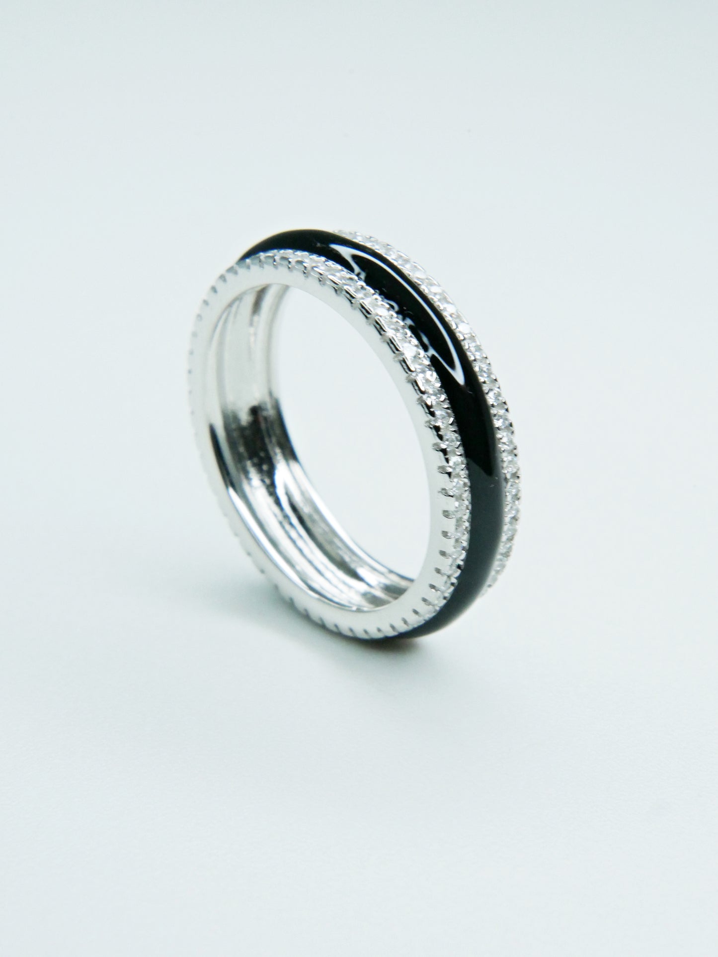 Anillo Plata Italiana 925 Rodinada