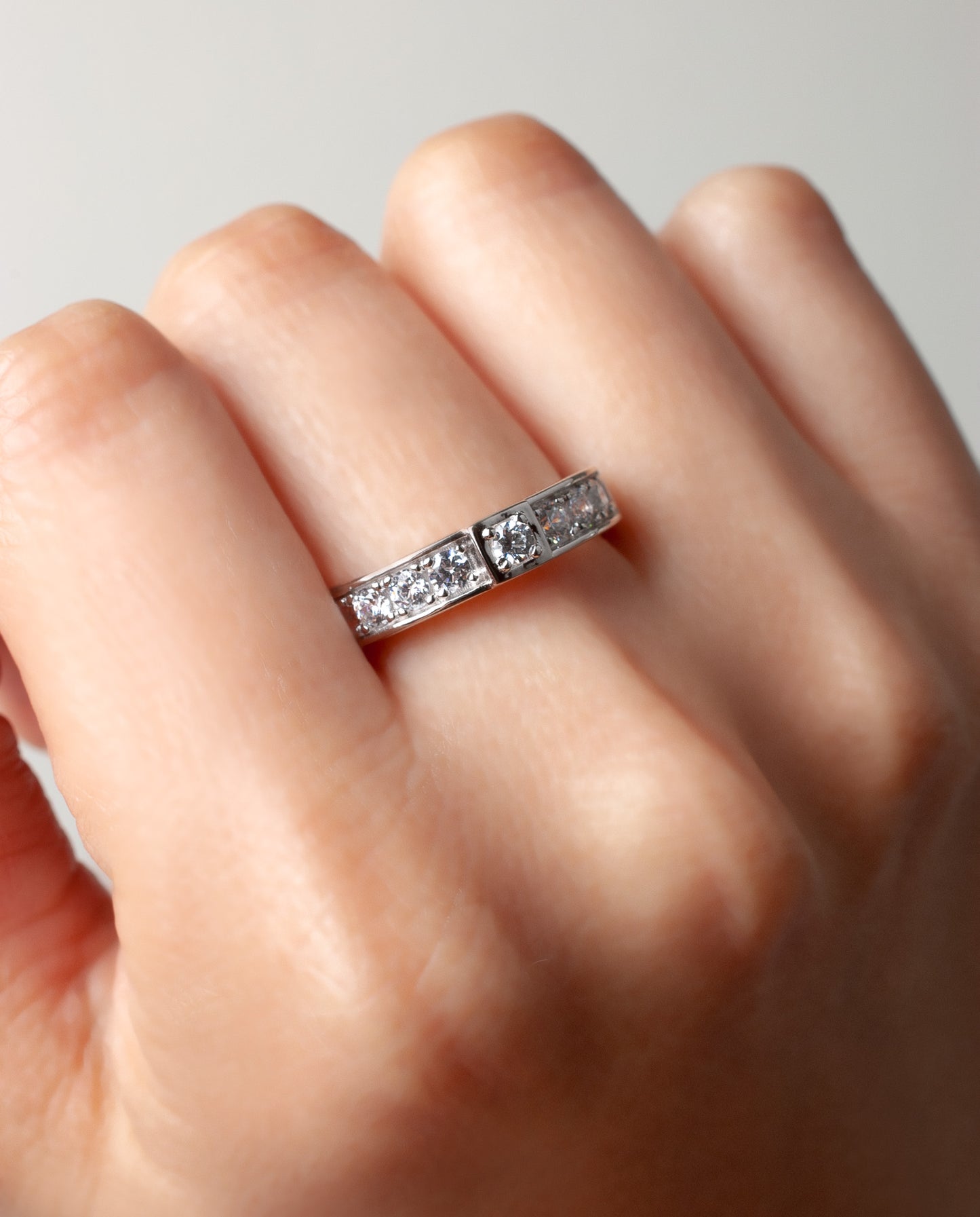 Anillo Plata swarovski