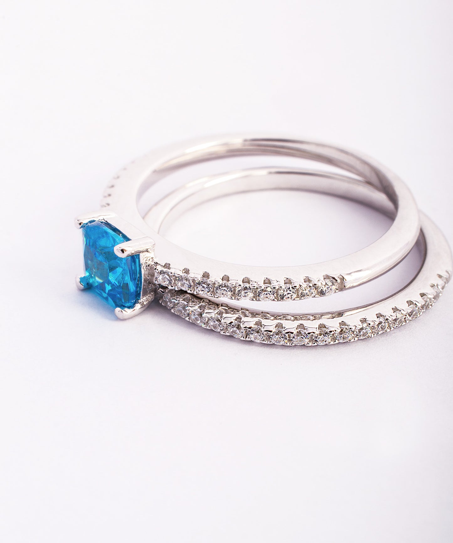 Anillo Plata swarovski