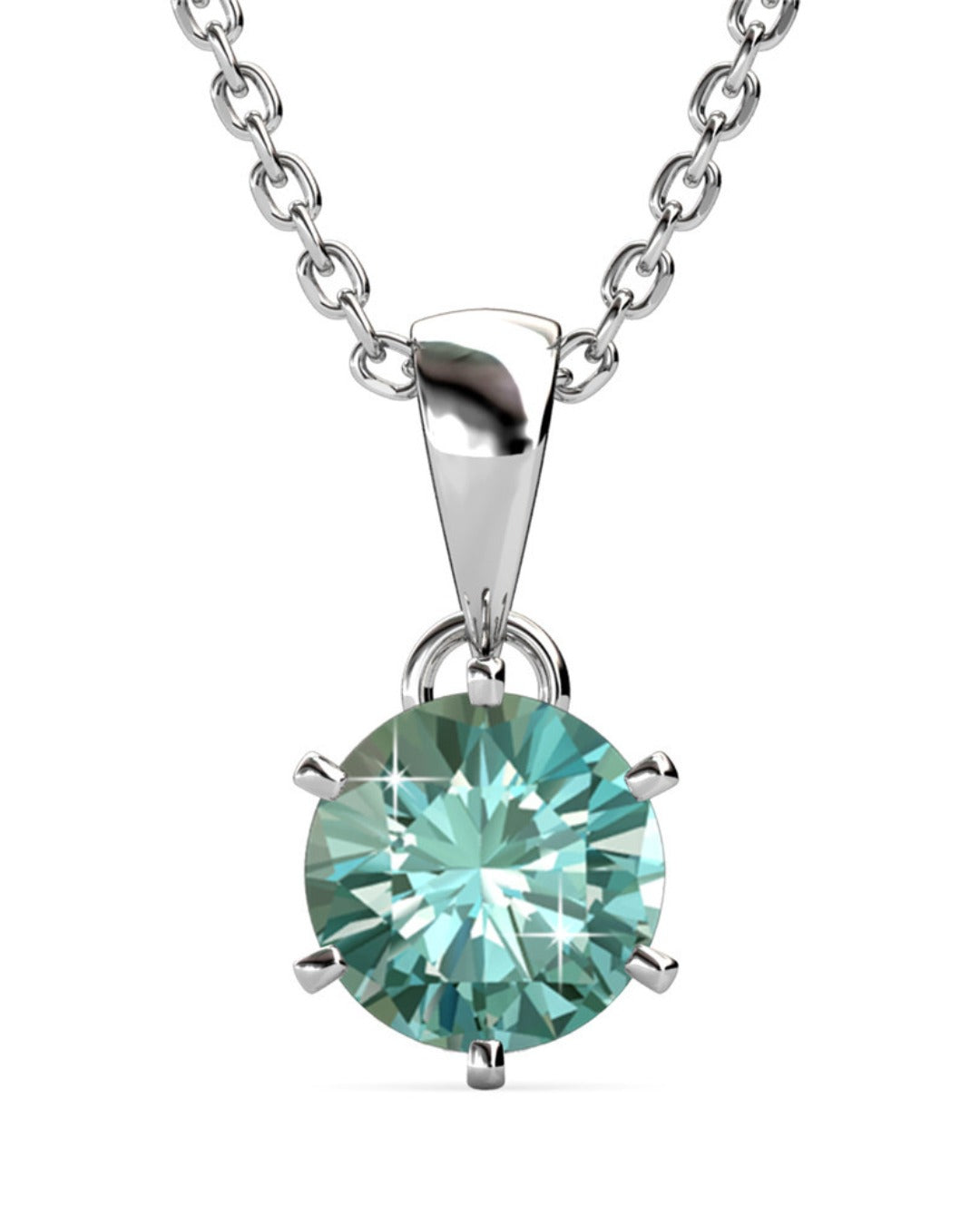 Collar WOLF-RAYET Plata 925 con Moissanita de 1 Quilate