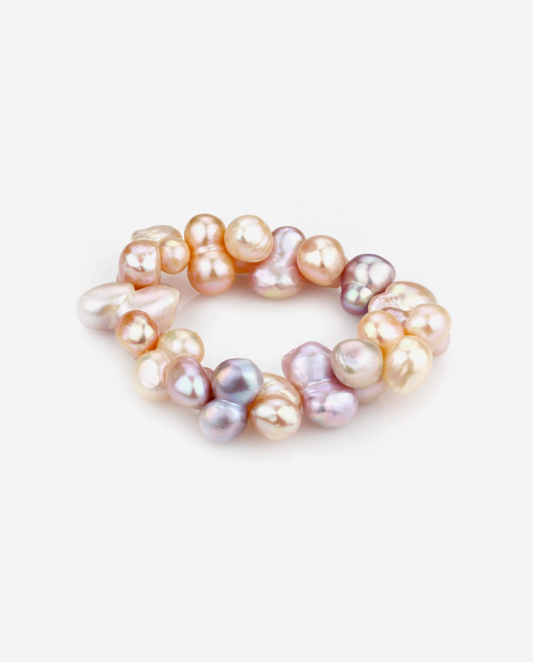 Pulsera de Perlas de Río de 10mm aprox.