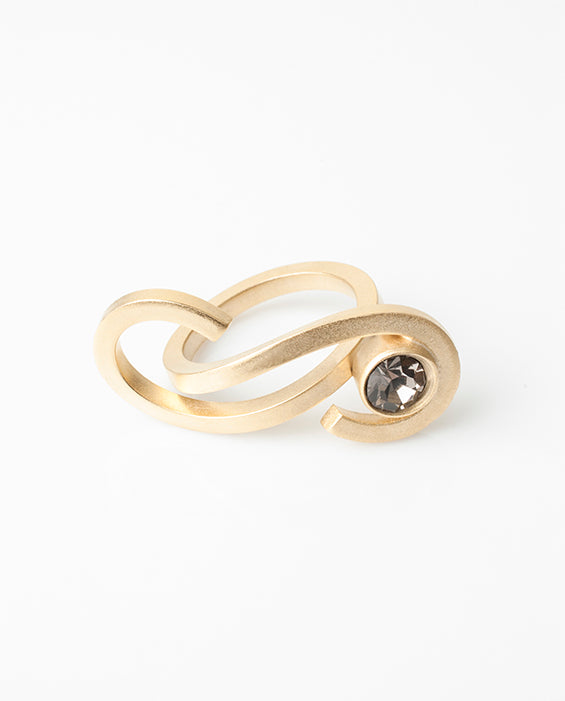 Anillo DIANE Afrodita Baño Oro Satinado
