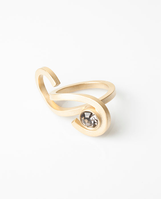 Anillo DIANE Afrodita Baño Oro Satinado