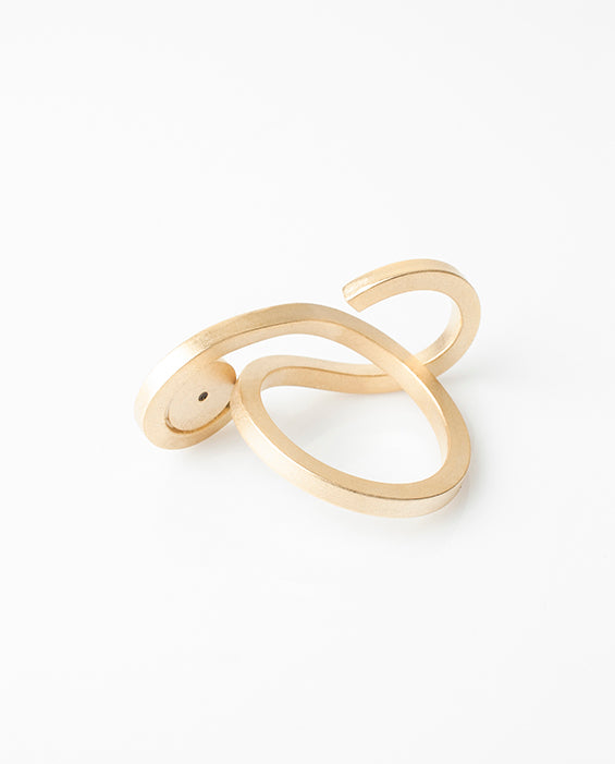 Anillo DIANE Afrodita Baño Oro Satinado