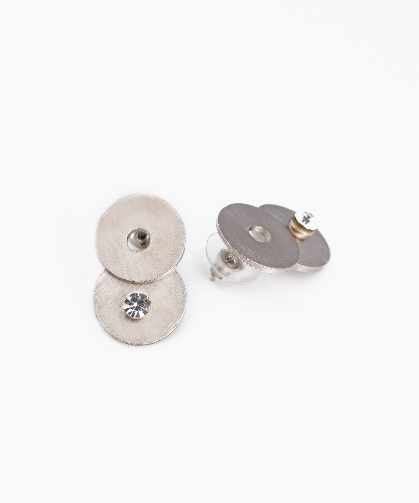 Aros MICENAS Afrodita Baño Plateado Satinado