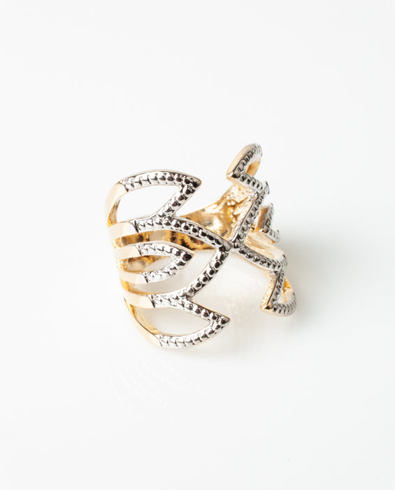 Anillo Baño de Oro 18k/Rodinados