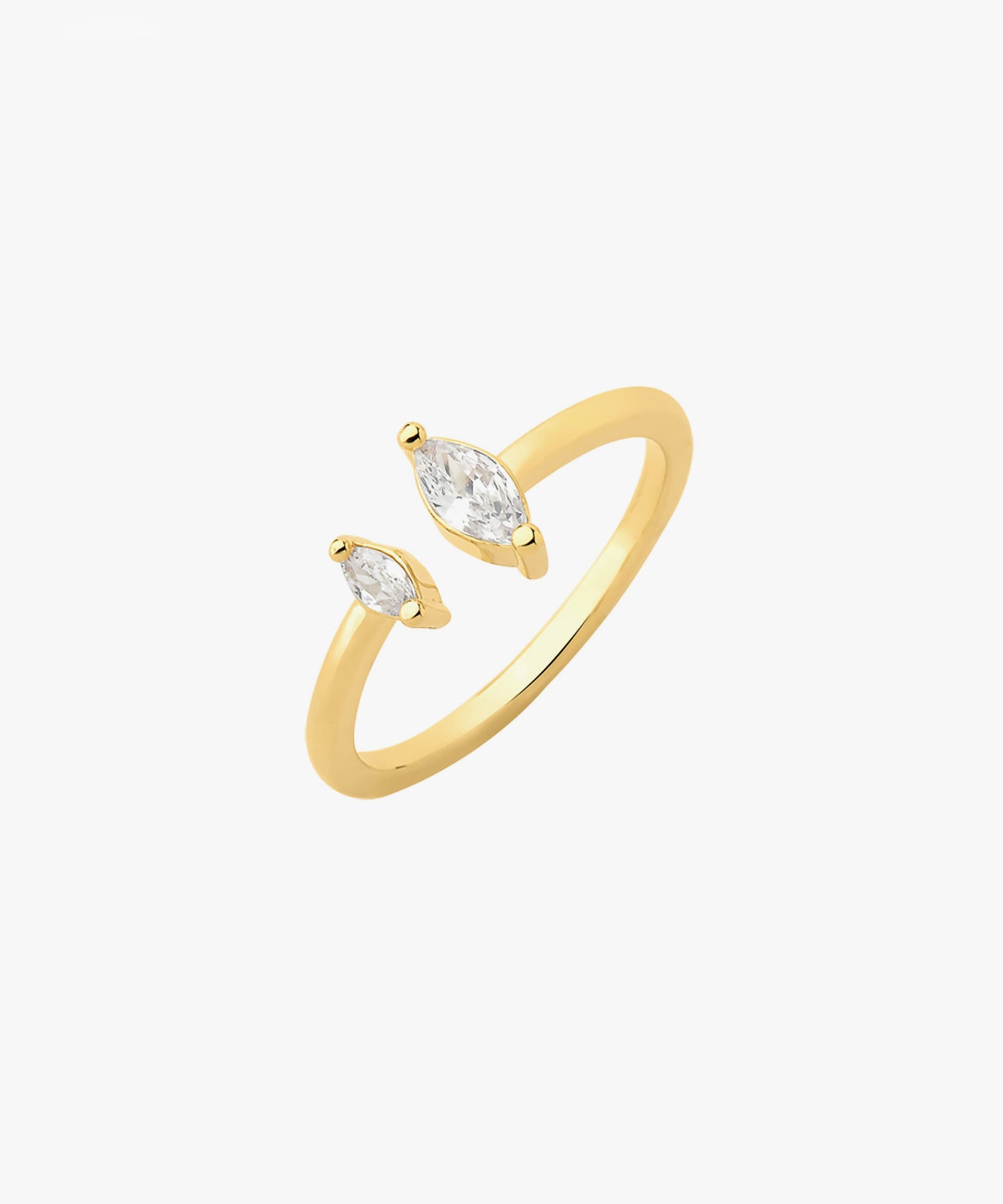 Anillo METAMORFOSIS con Baño de Oro 18k