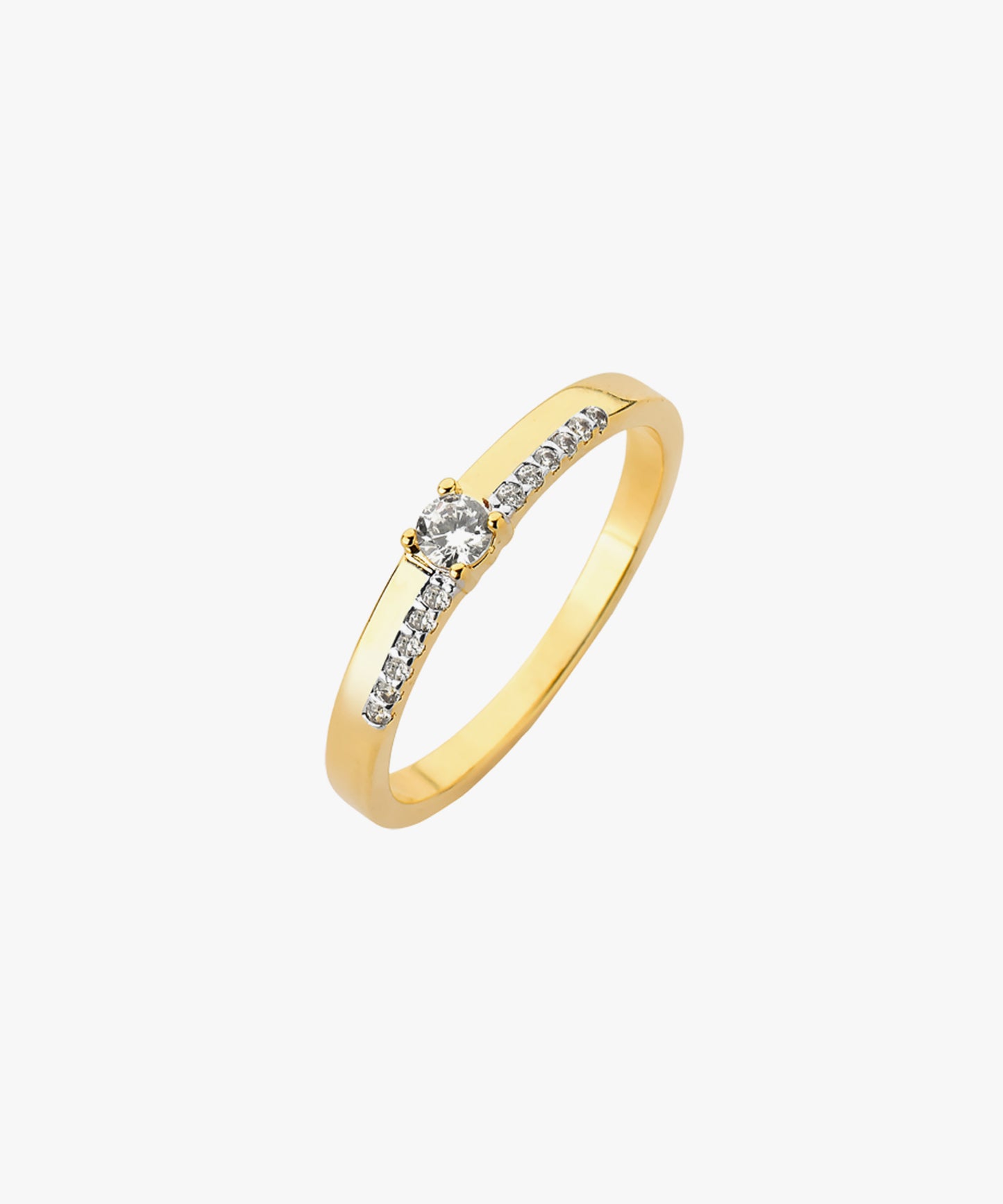 Anillo LINA Baño de Oro 18k 3mm