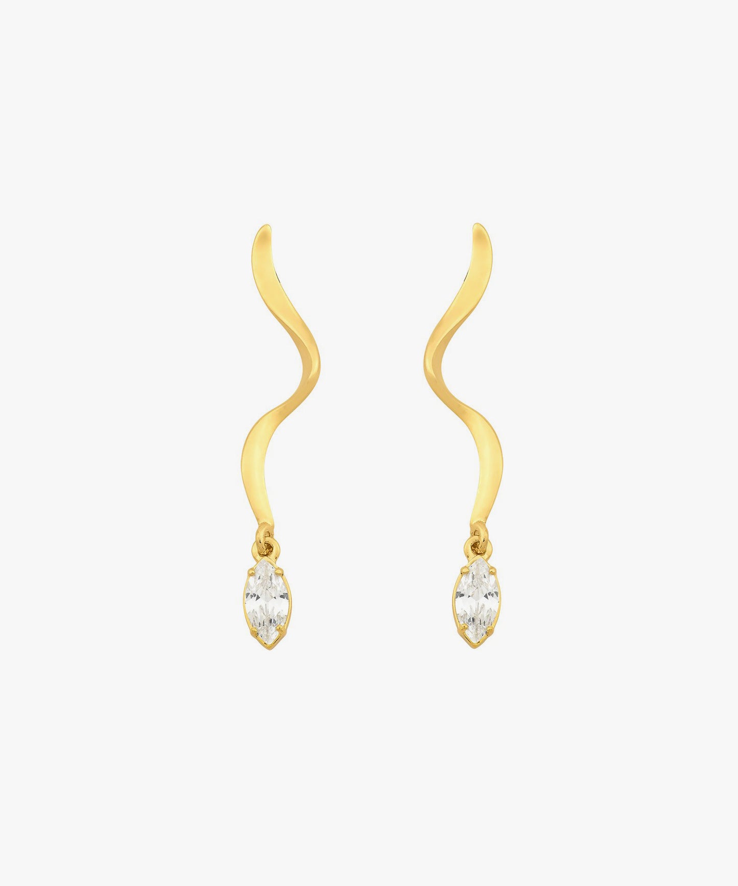 Aros METAMORFOSIS con Baño de Oro 18k