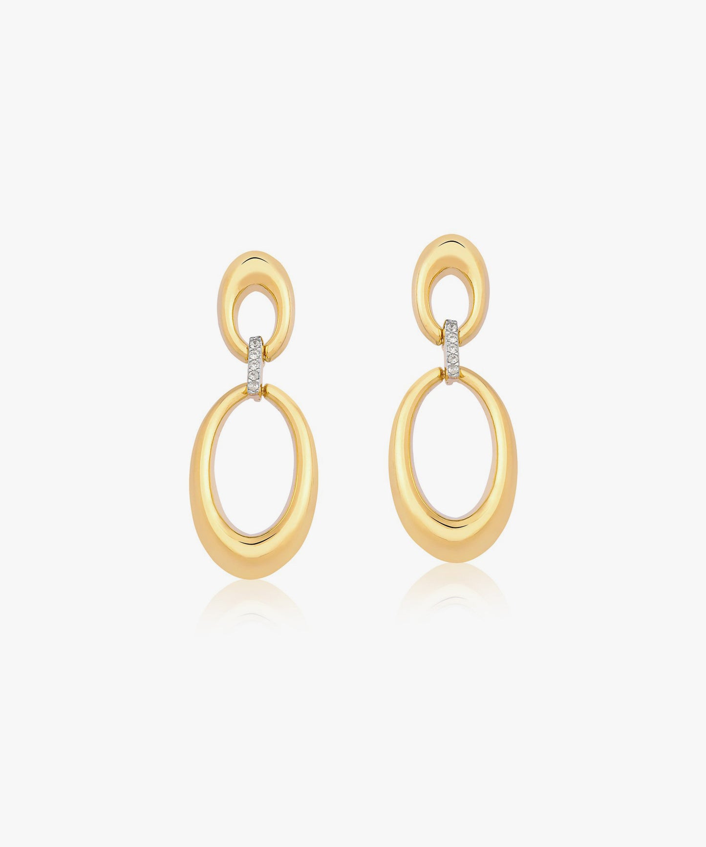 Aros ELOS con Baño de Oro 18k