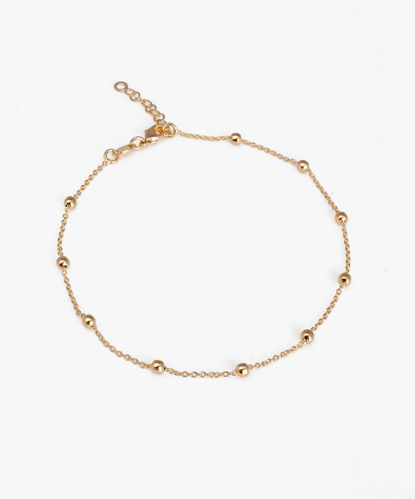 Tobillera WANDERER en Baño de Oro 18k