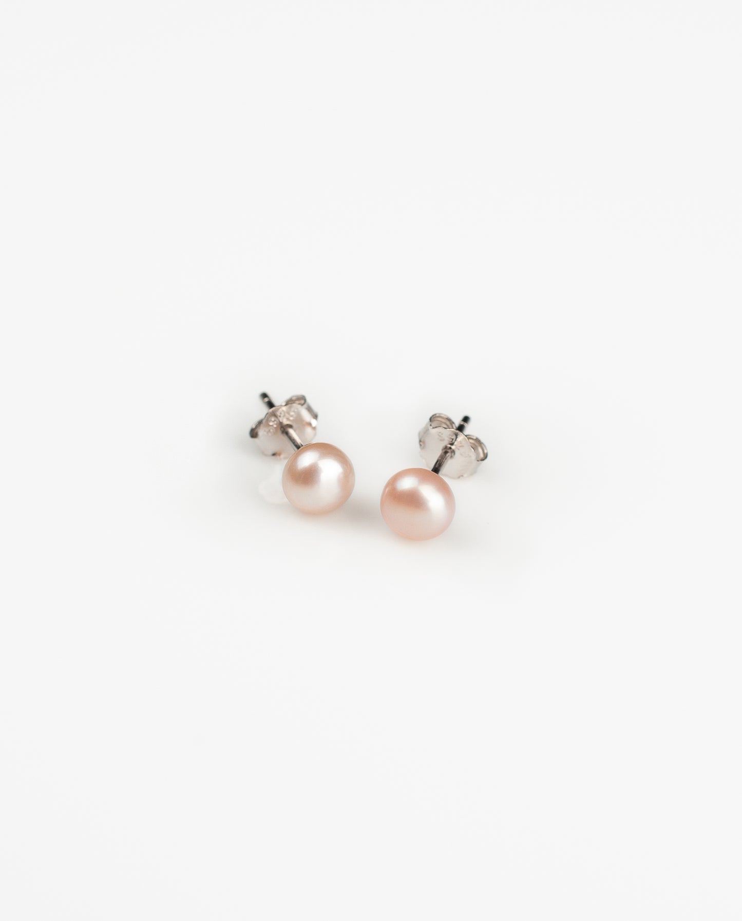 MINI Aros de Perla de Río Plata 925 5mm