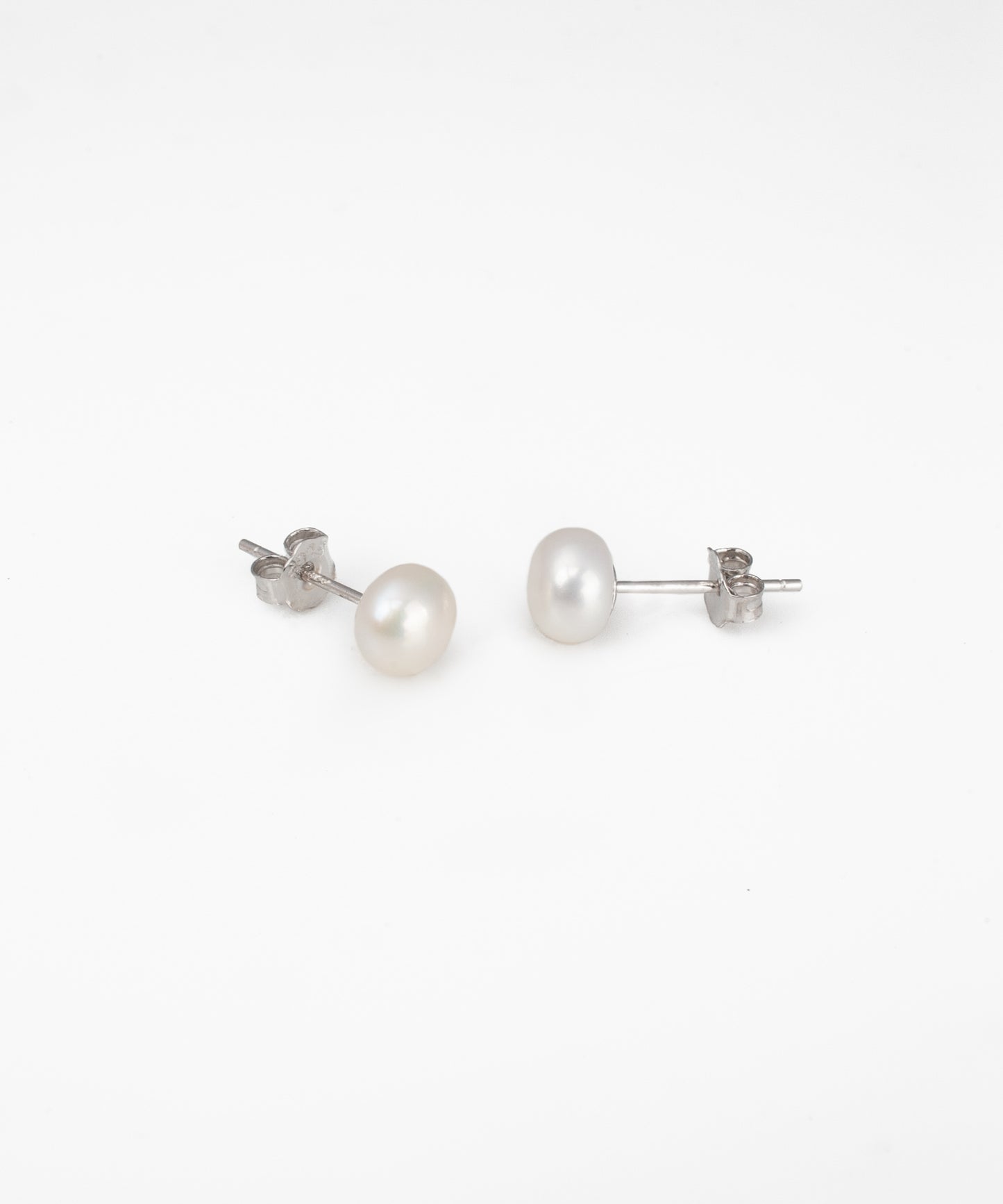 Aros BÁSICOS de Perla de Río Plata 925 6mm