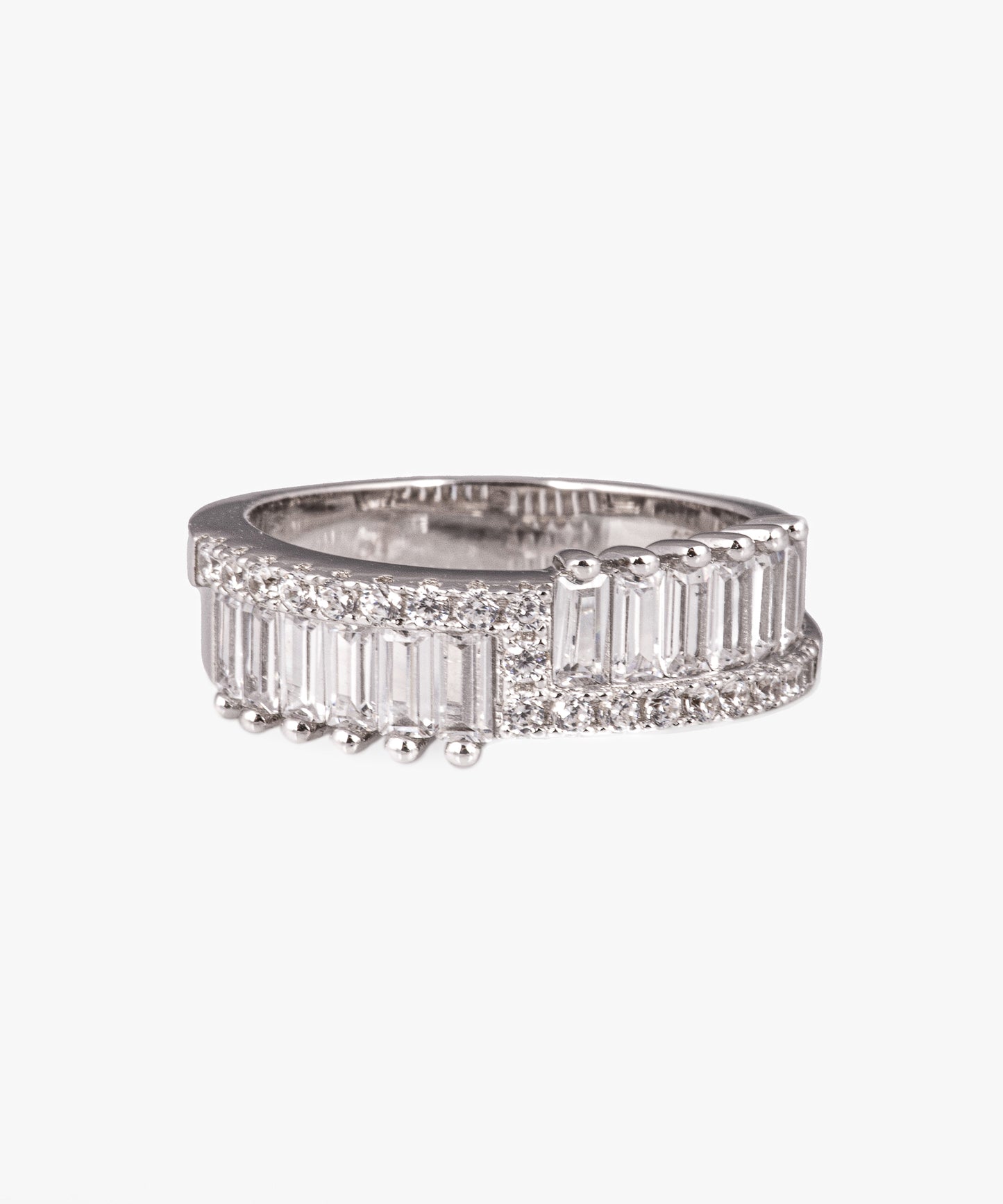 Anillo Plata 925 elaborado con Cristal Swarovski