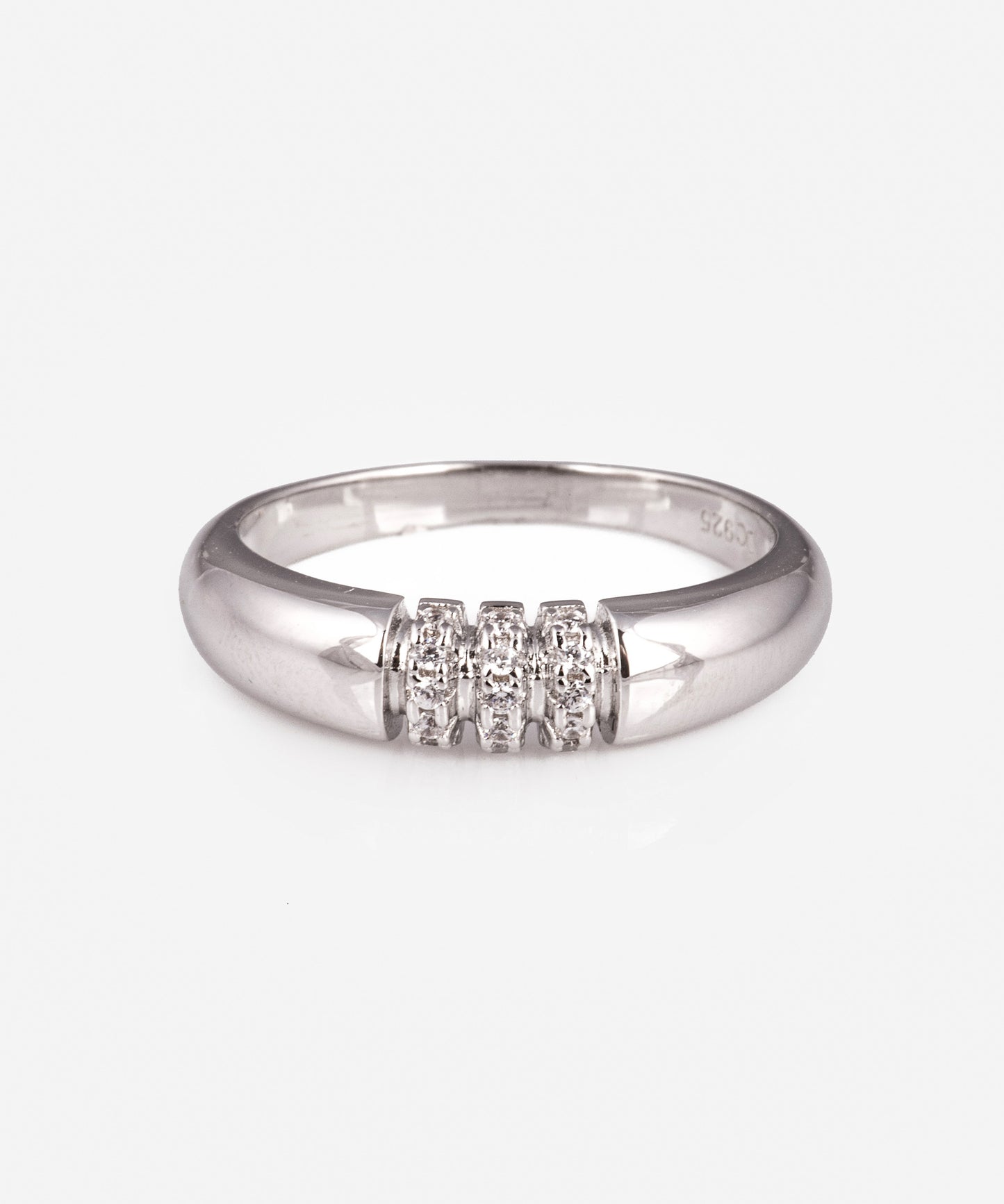 Anillo Plata 925 elaborado con Cristal Swarovski