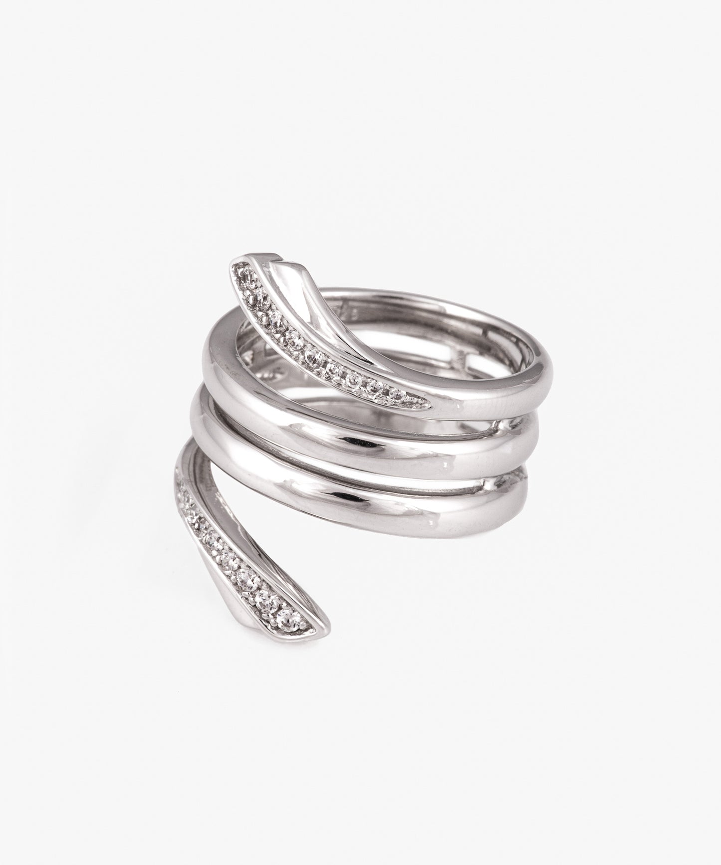 Anillo TOURNÉE Plata Italiana 925 Rodinada