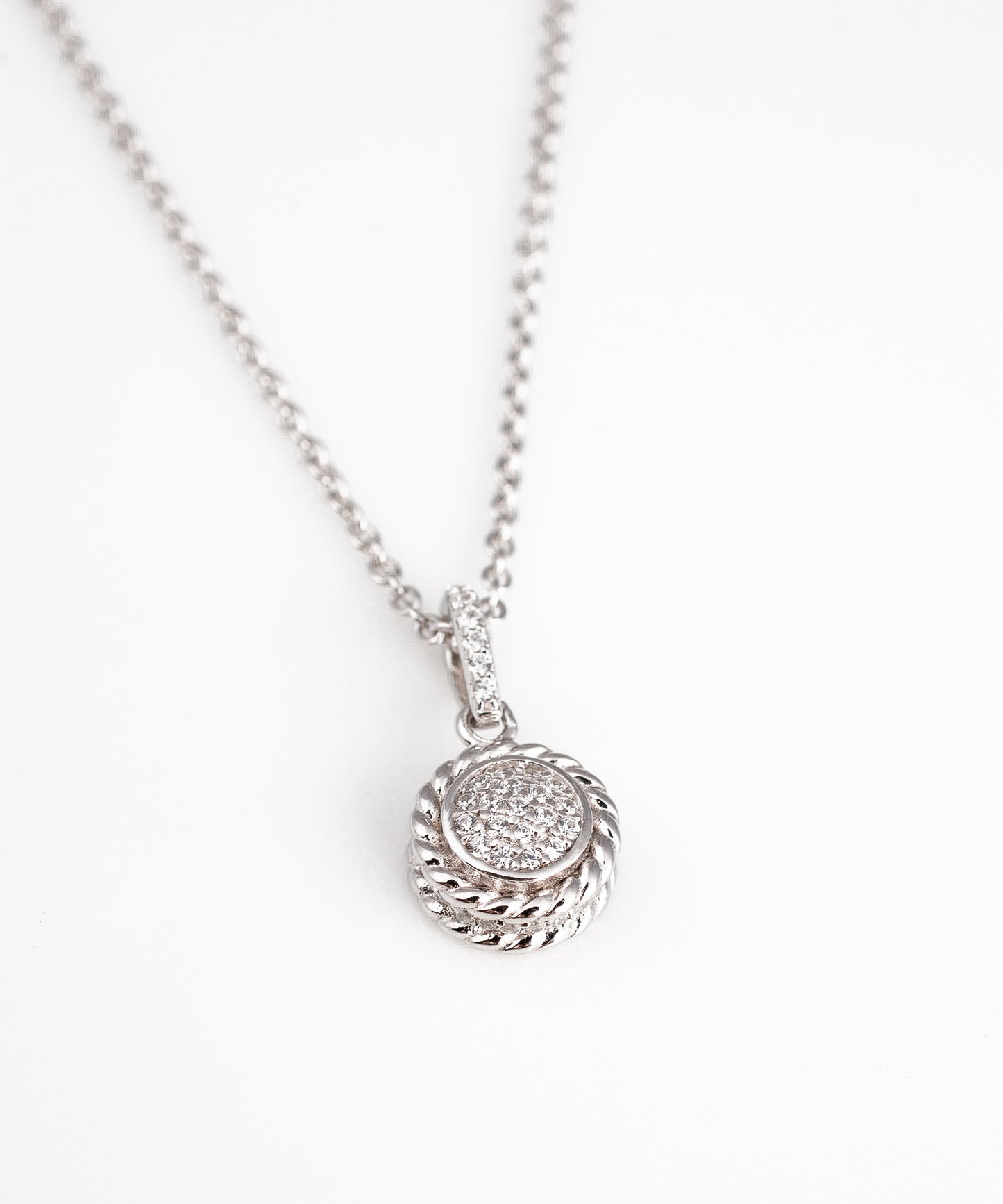 Collar ALLURE Plata 925 elaborado con Cristal Swarovski