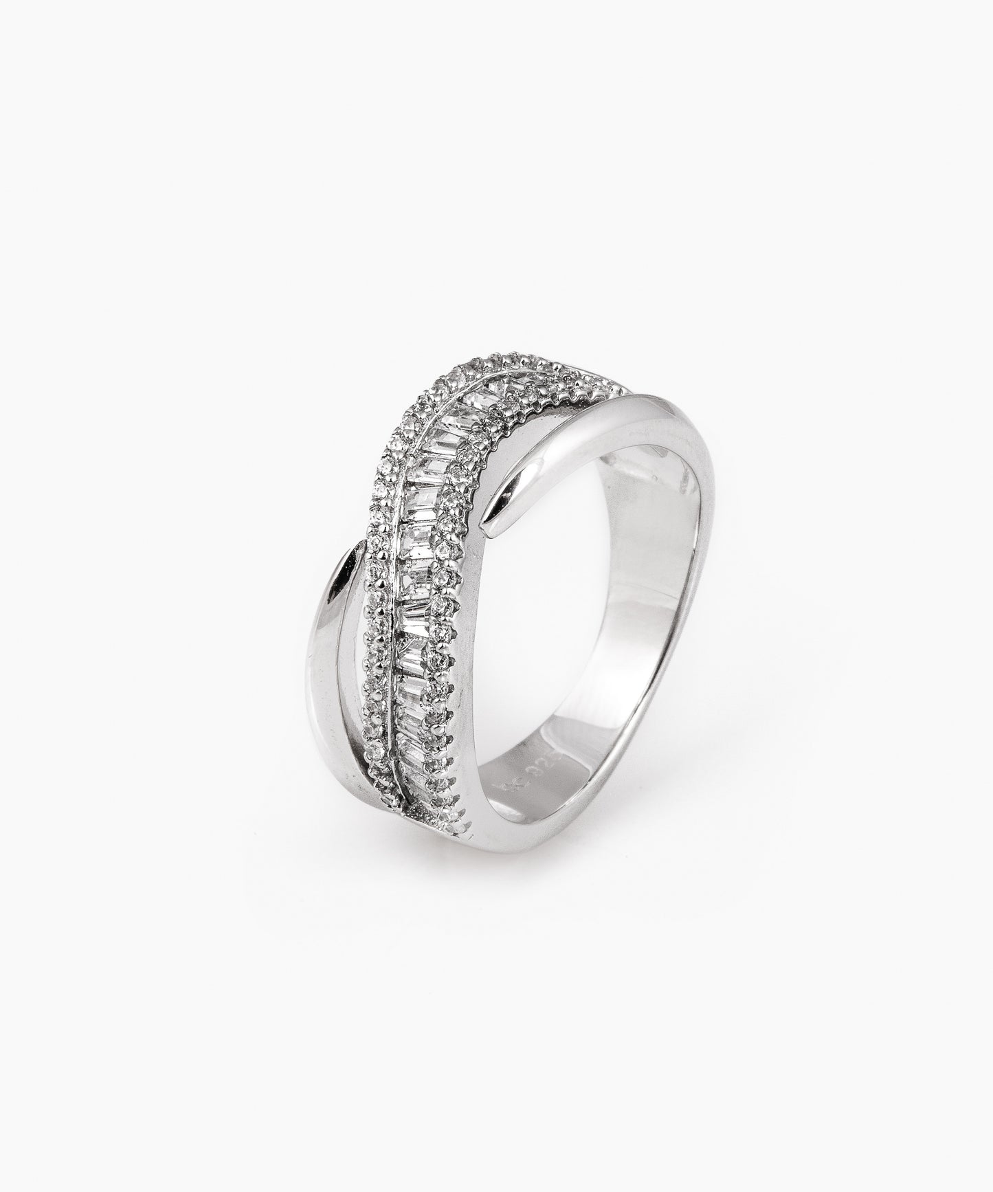 Anillo DÉPAYSER Plata Italiana 925 Rodinada