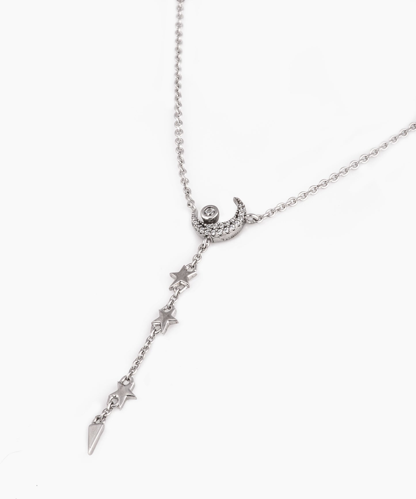 Collar NUIT ÉTOILÉE Plata 925 elaborado con Cristal Swarovski