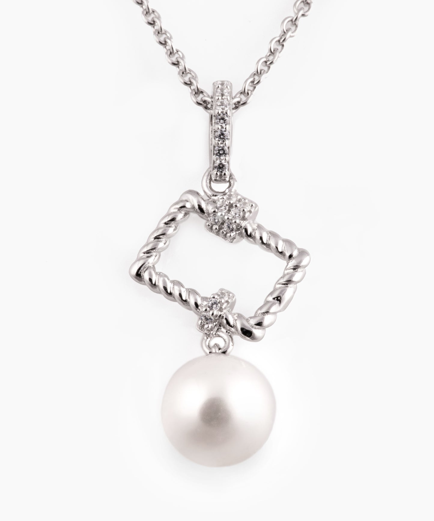 Collar AMANDINE Plata 925 elaborado con Cristal Swarovski