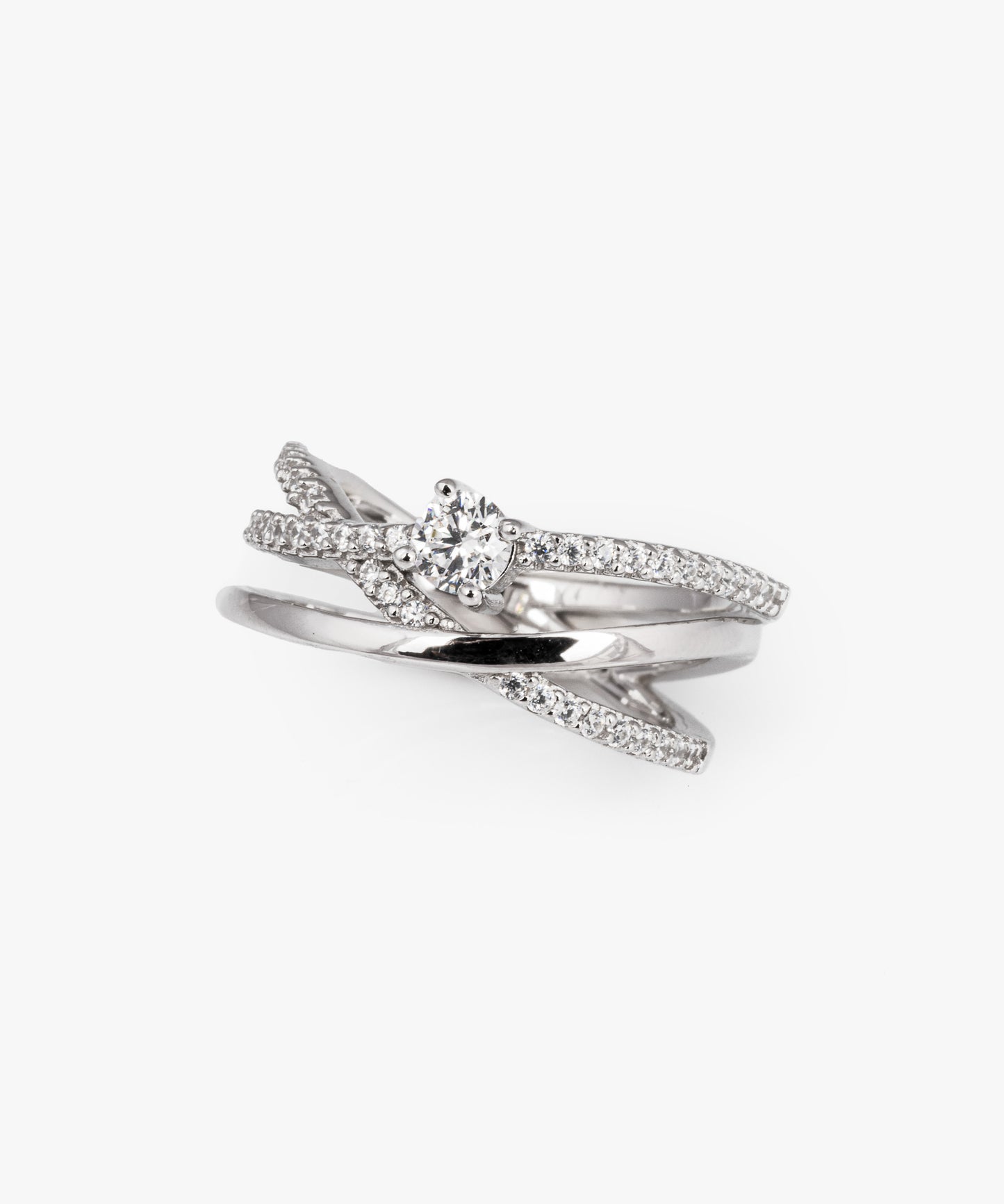 Anillo GISELA Plata Italiana 925 Rodinada