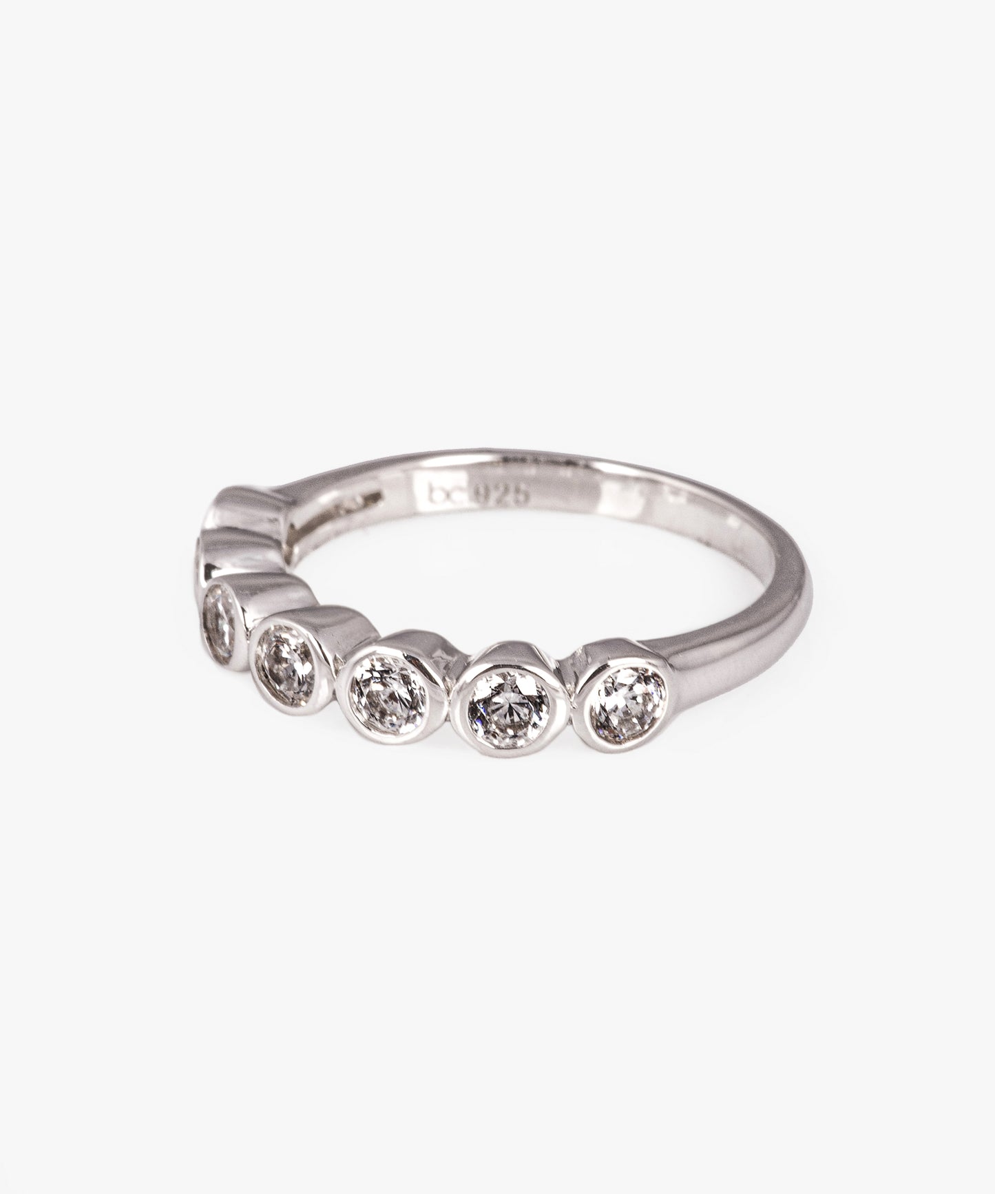Anillo VIOLETTE Plata Italiana 925 Rodinada