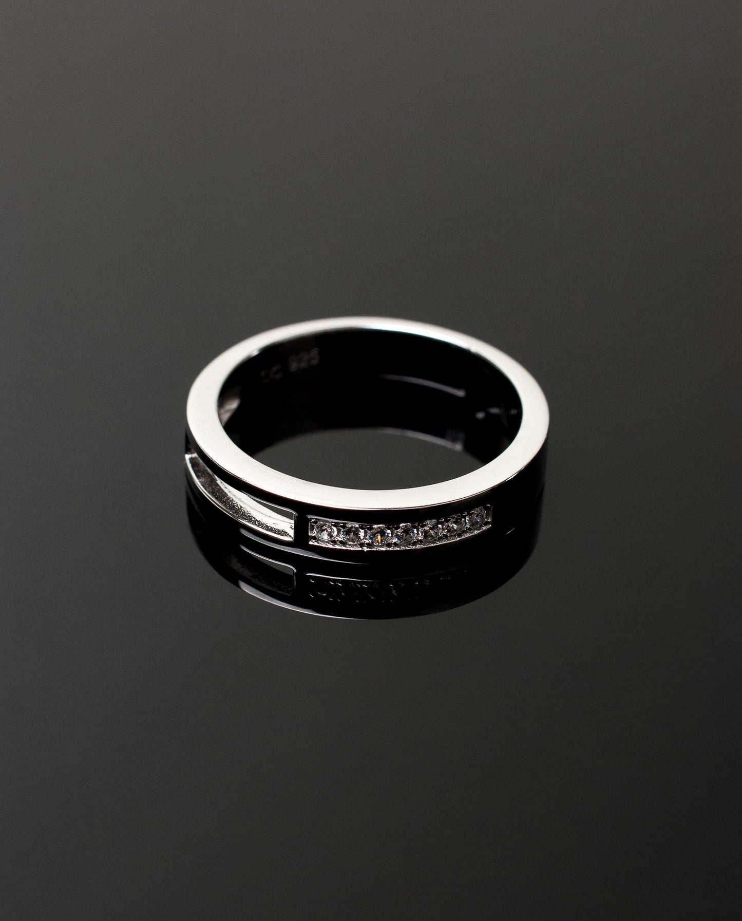 Anillo Plata 925 elaborado con Cristal Swarovski