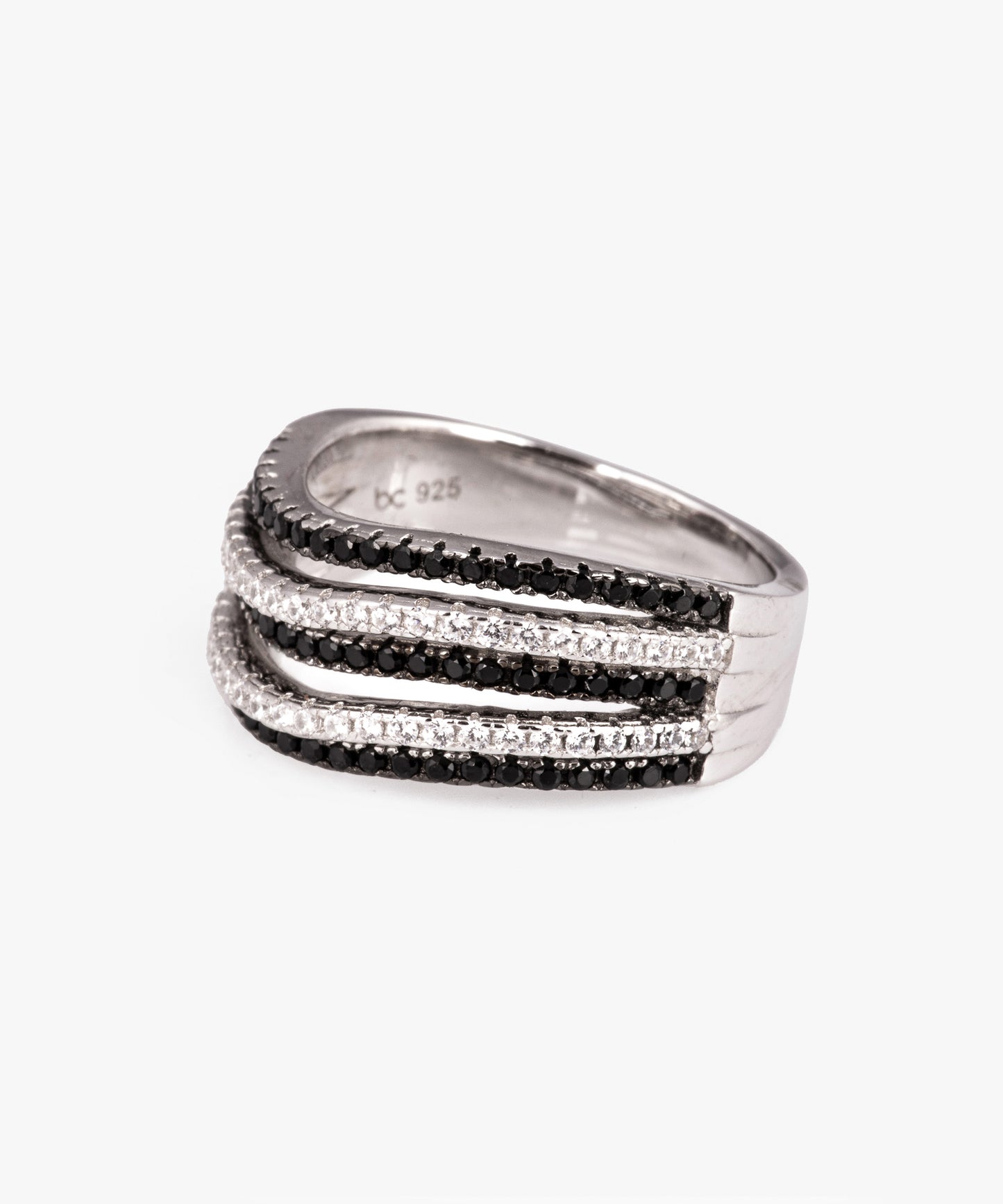 Anillo MÉLANIE Plata Italiana 925 Rodinada