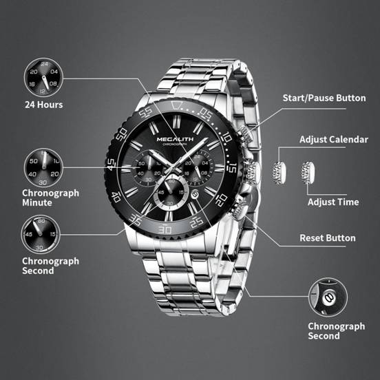 Reloj Sport MEGALITH para Hombre