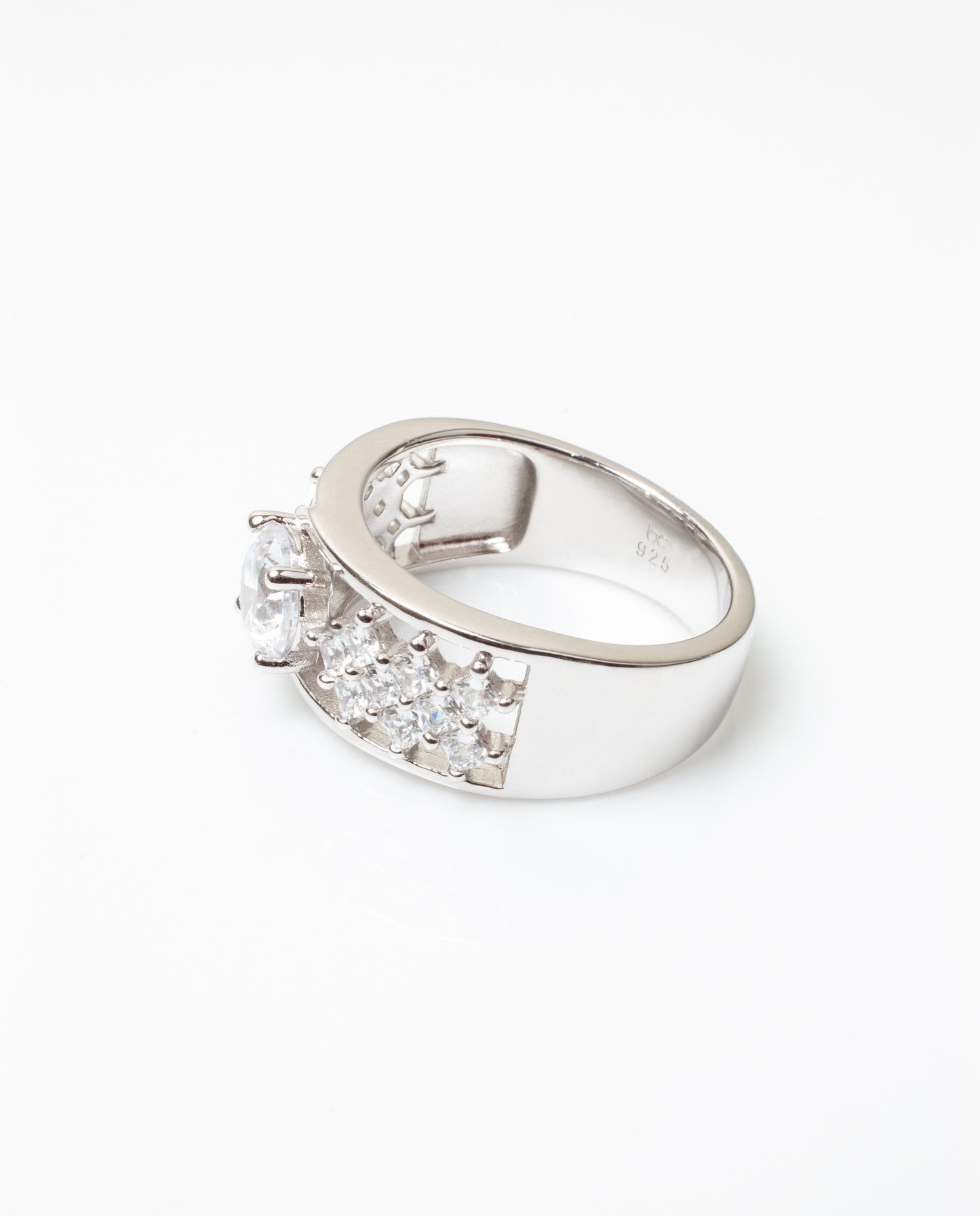 Anillo Plata Italiana 925 Rodinada