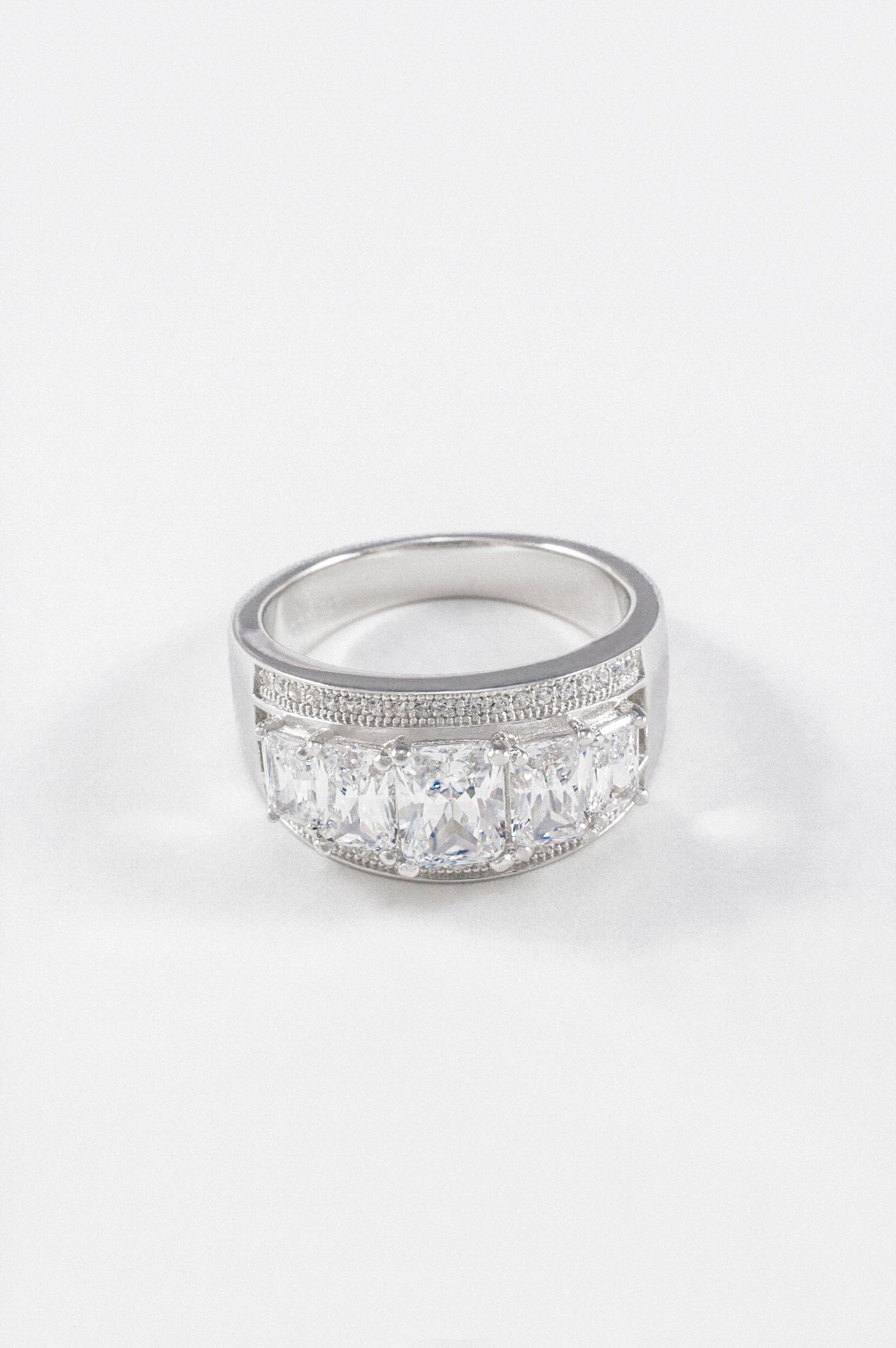 Anillo SYLVIE Plata Italiana 925 Rodinada