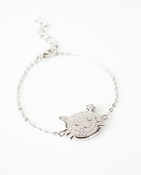 Pulsera Plata 925 Infantil elaborada con Cristal Swarovski