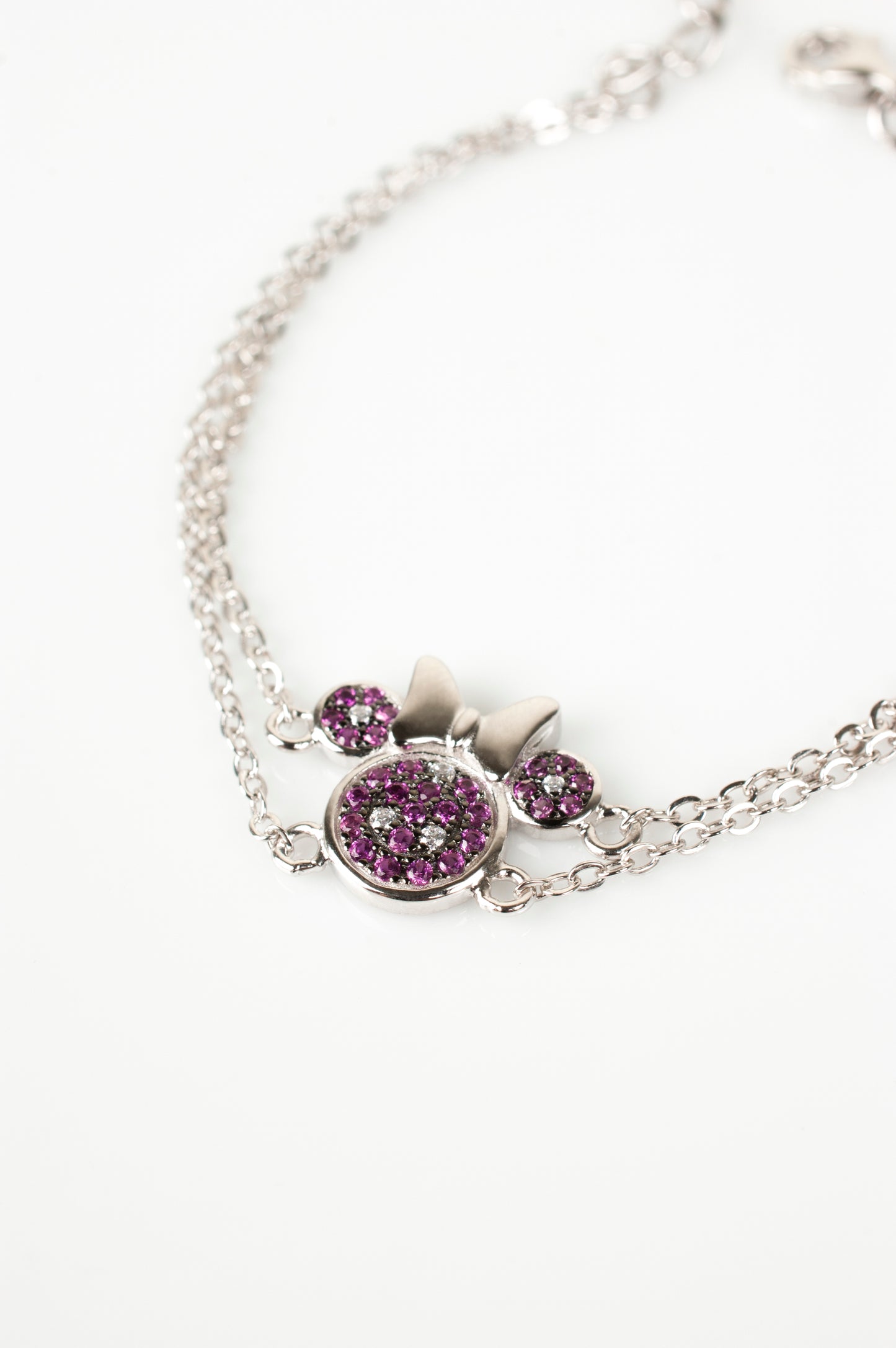 Pulsera Plata 925 Infantil elaborada con Cristal Swarovski