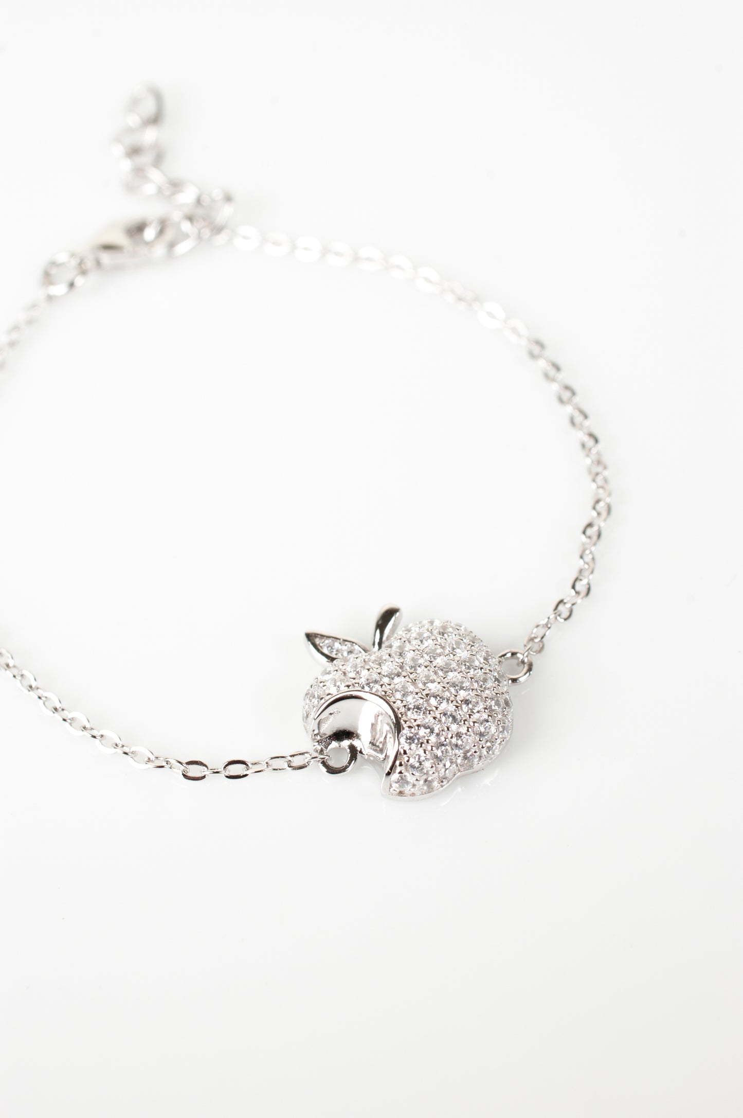 Pulsera Plata 925 Infantil elaborada con Cristal Swarovski