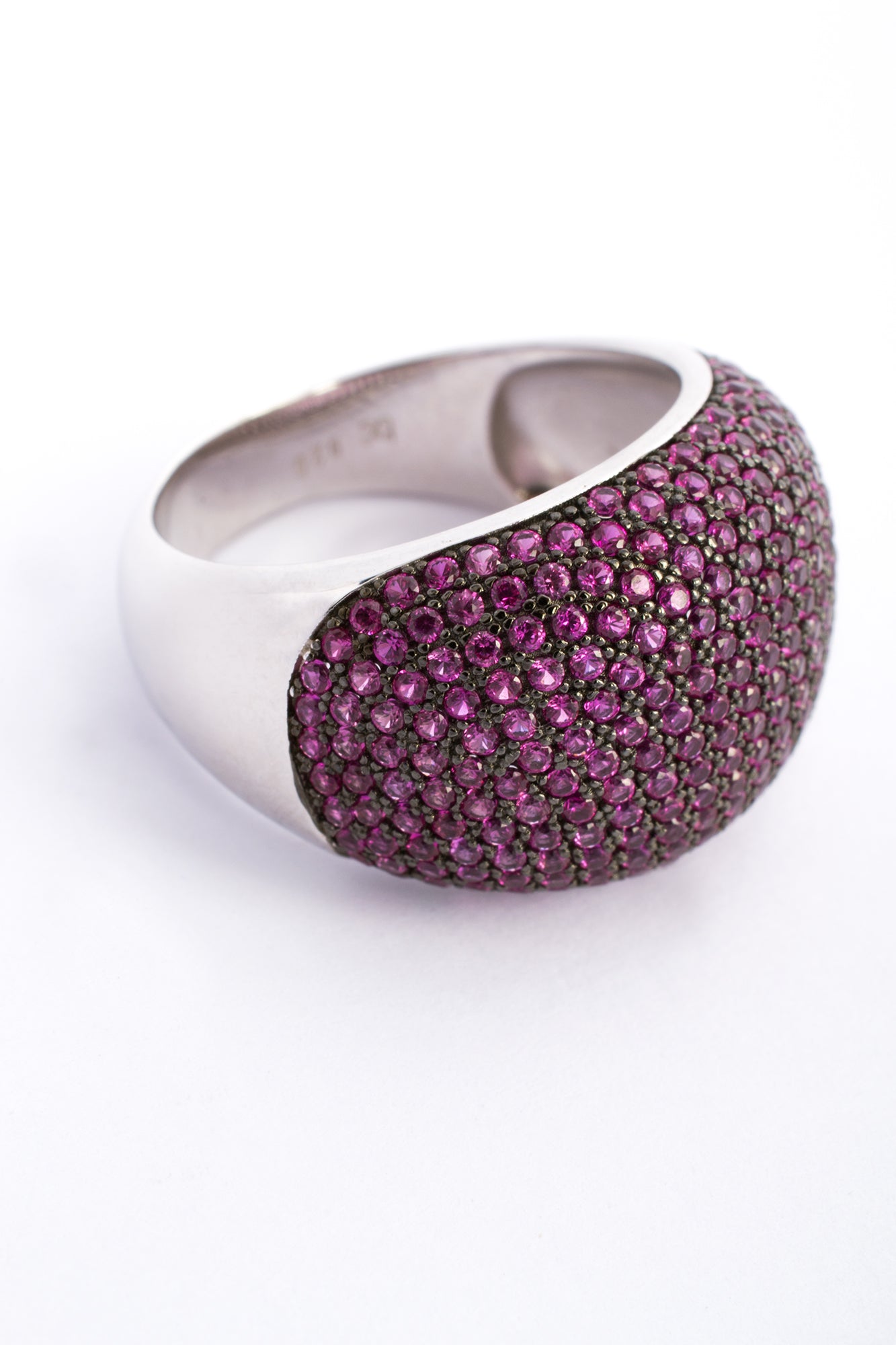Anillo Plata 925 elaborado con 283 Cristales Swarovski