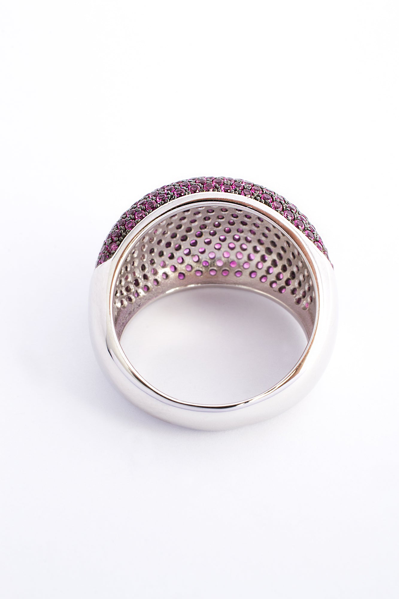 Anillo Plata 925 elaborado con 283 Cristales Swarovski