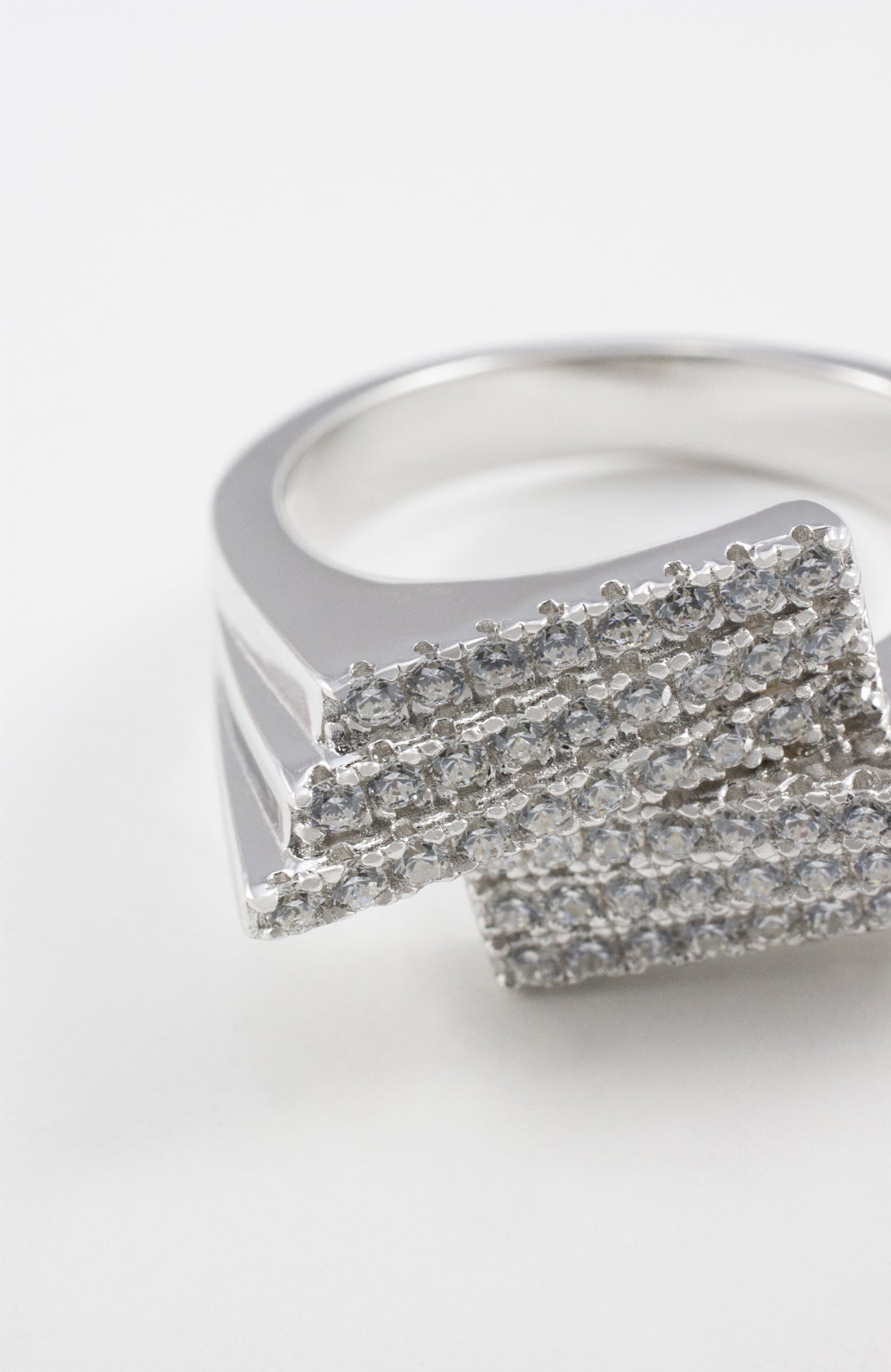 Anillo Plata 925 elaborado con Cristal Swarovski