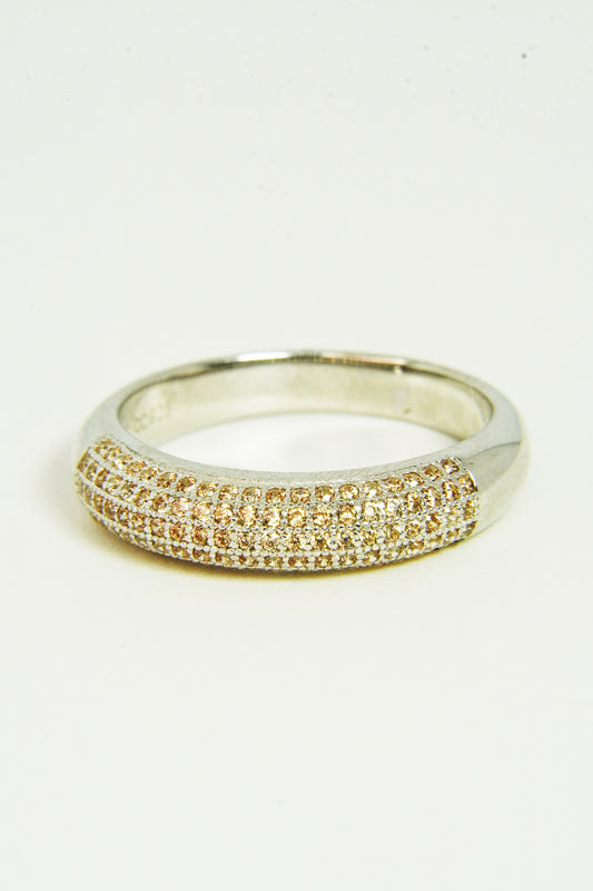 Anillo Plata Italiana 925 Rodinada