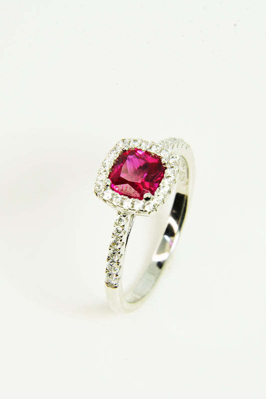 Anillo Plata Italiana 925 Rodinada