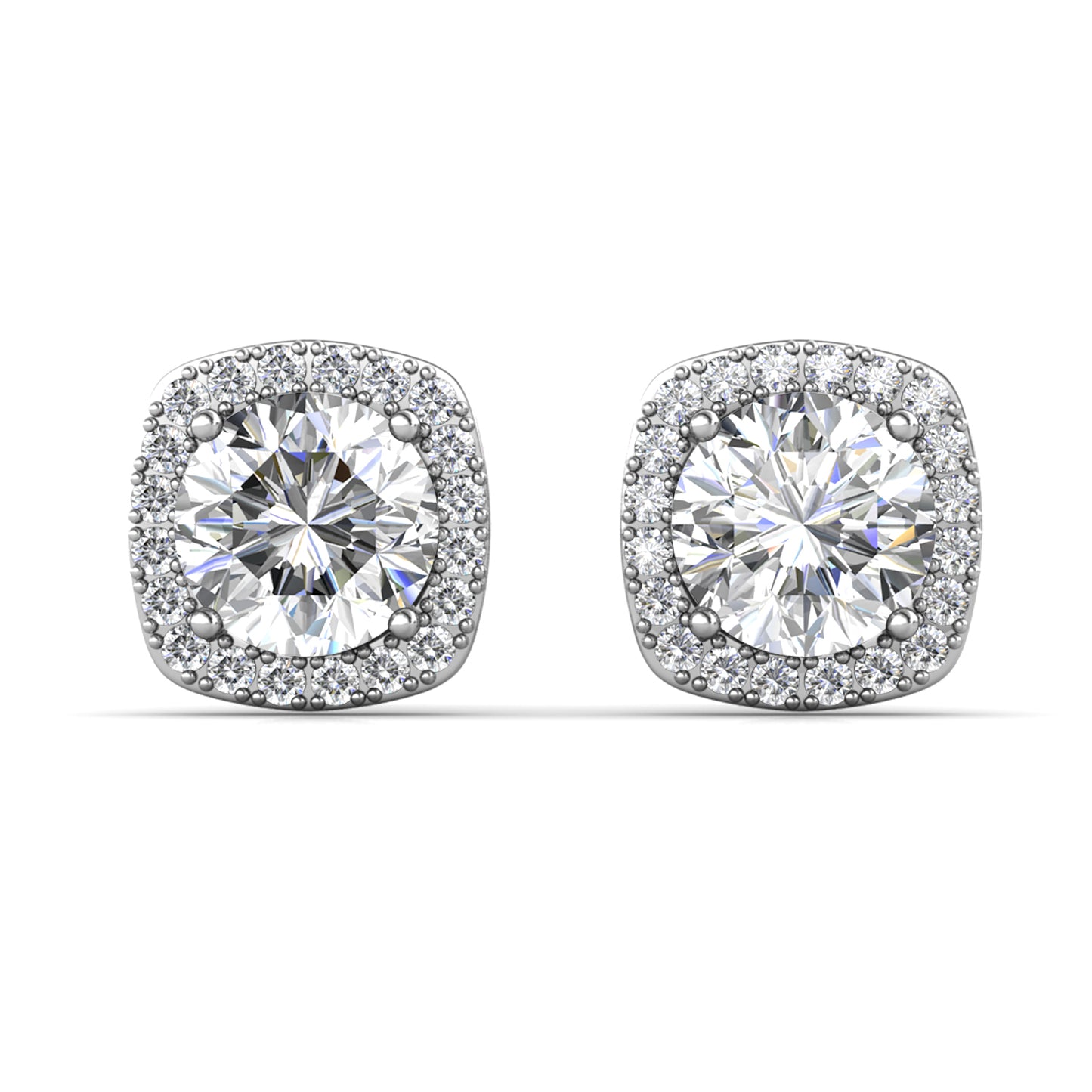 Aros Couronne Australis B Plata 925 con Moissanita de 0.5 Quilates