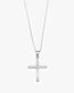 Colgante Croix Passionnelle Plata 925 Cristales Swarovski