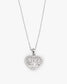 Colgante Coeur de la Vie Plata 925 Cristales Swarovski
