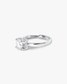Anillo SUBRA Plata 925 con Moissanita de 1 Quilate