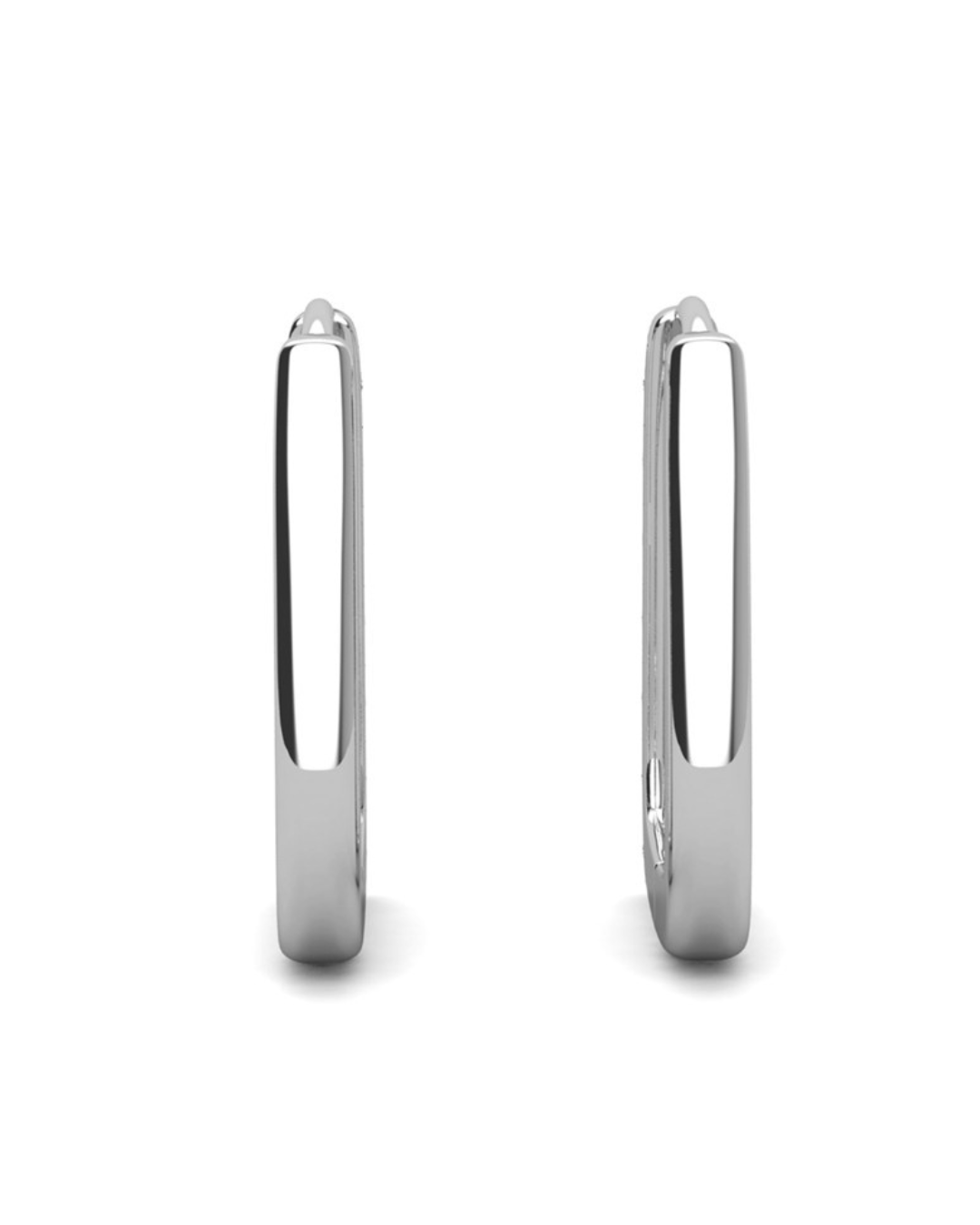 Aros Duhr Plata 925 con Moissanita de 0.02 Quilates